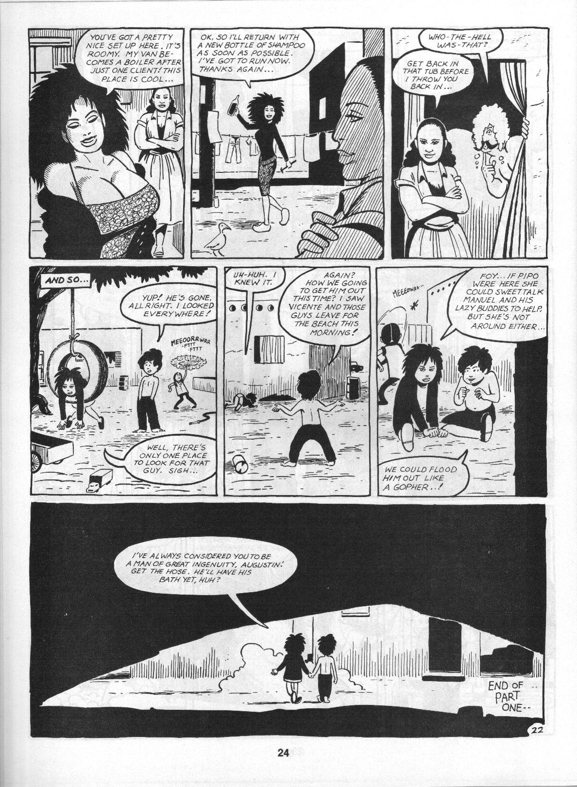 Read online Love and Rockets (1982) comic -  Issue #3 - 26
