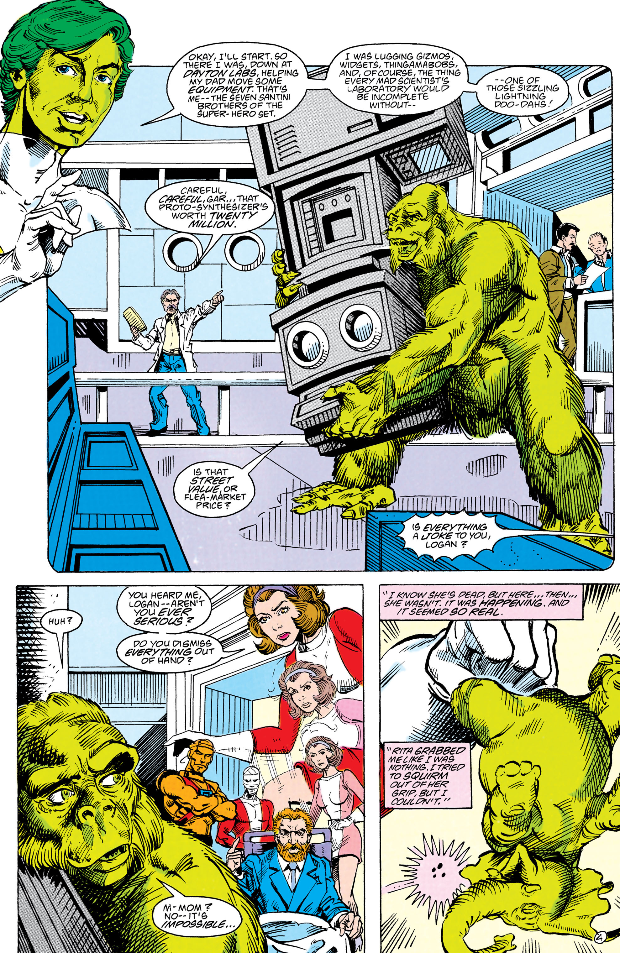 Read online The New Teen Titans (1984) comic -  Issue # _Annual 4 - 4