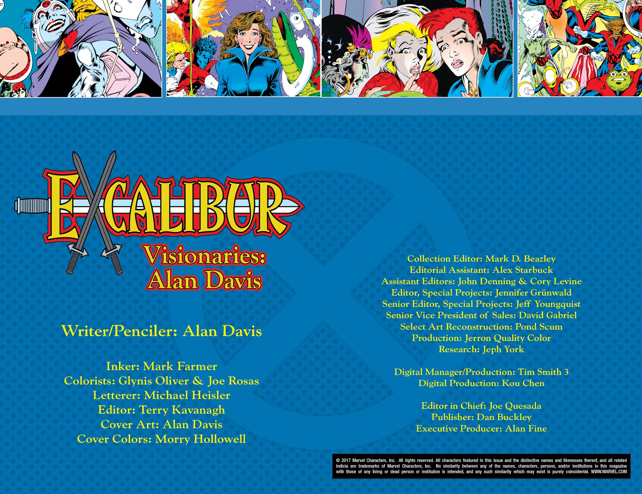 Read online Excalibur Visionaries: Alan Davis comic -  Issue # TPB 1 (Part 1) - 3