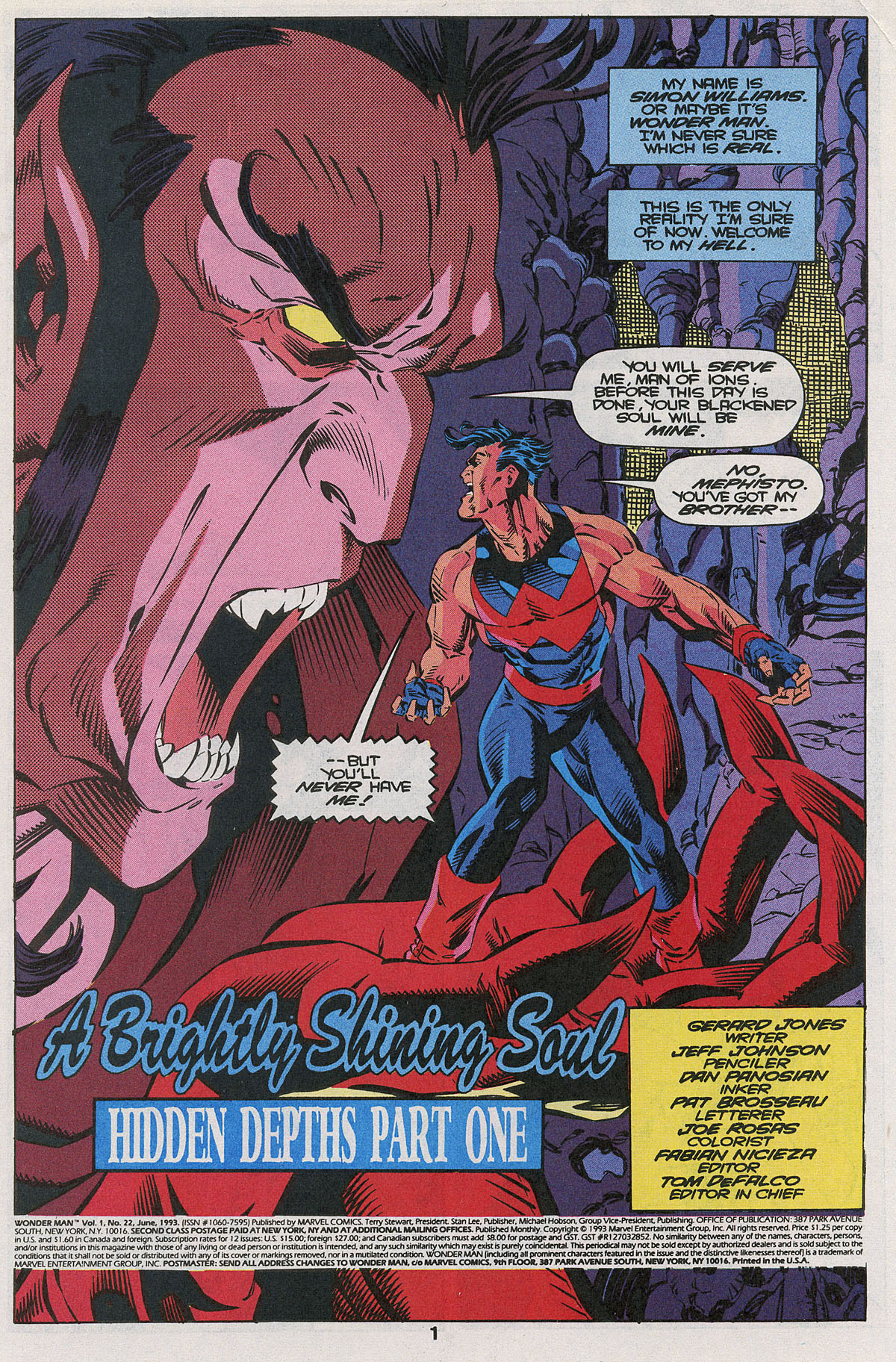 Read online Wonder Man (1991) comic -  Issue #22 - 2