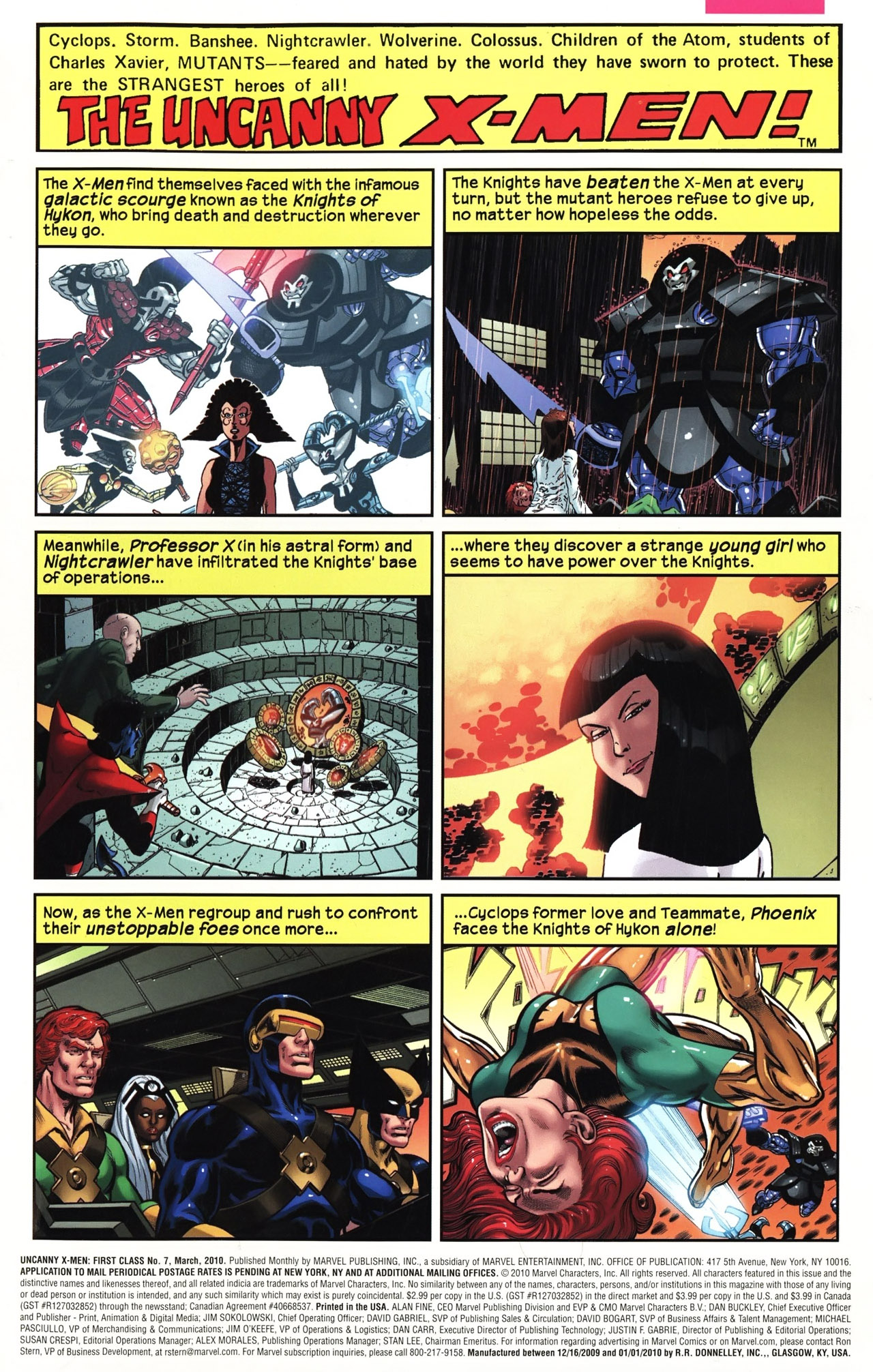 Read online Uncanny X-Men: First Class comic -  Issue #7 - 3
