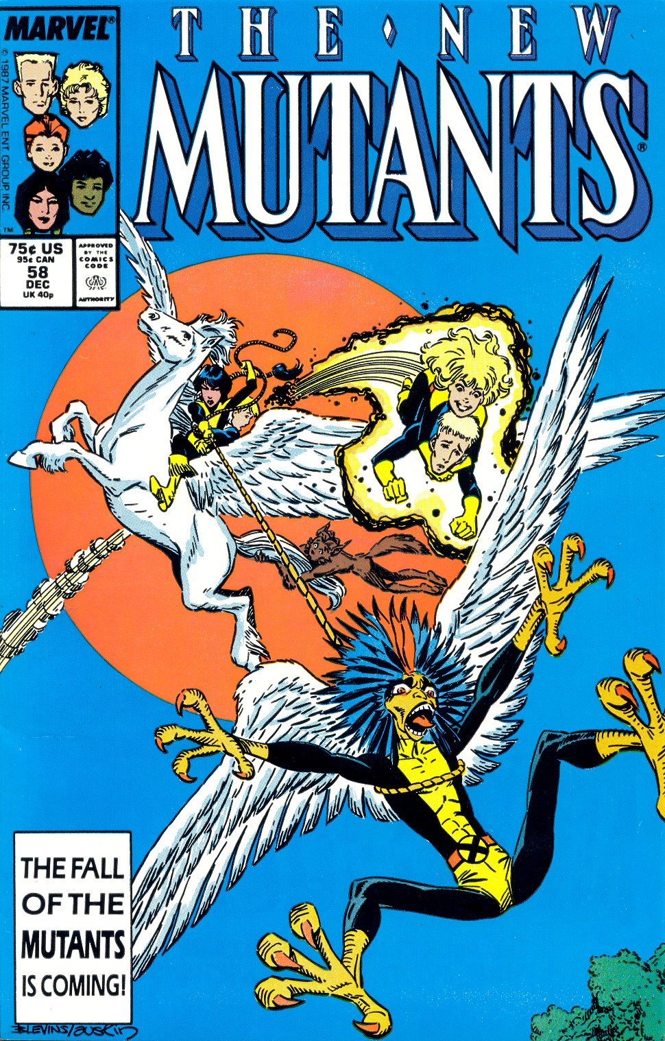 Read online The New Mutants comic -  Issue #58 - 1