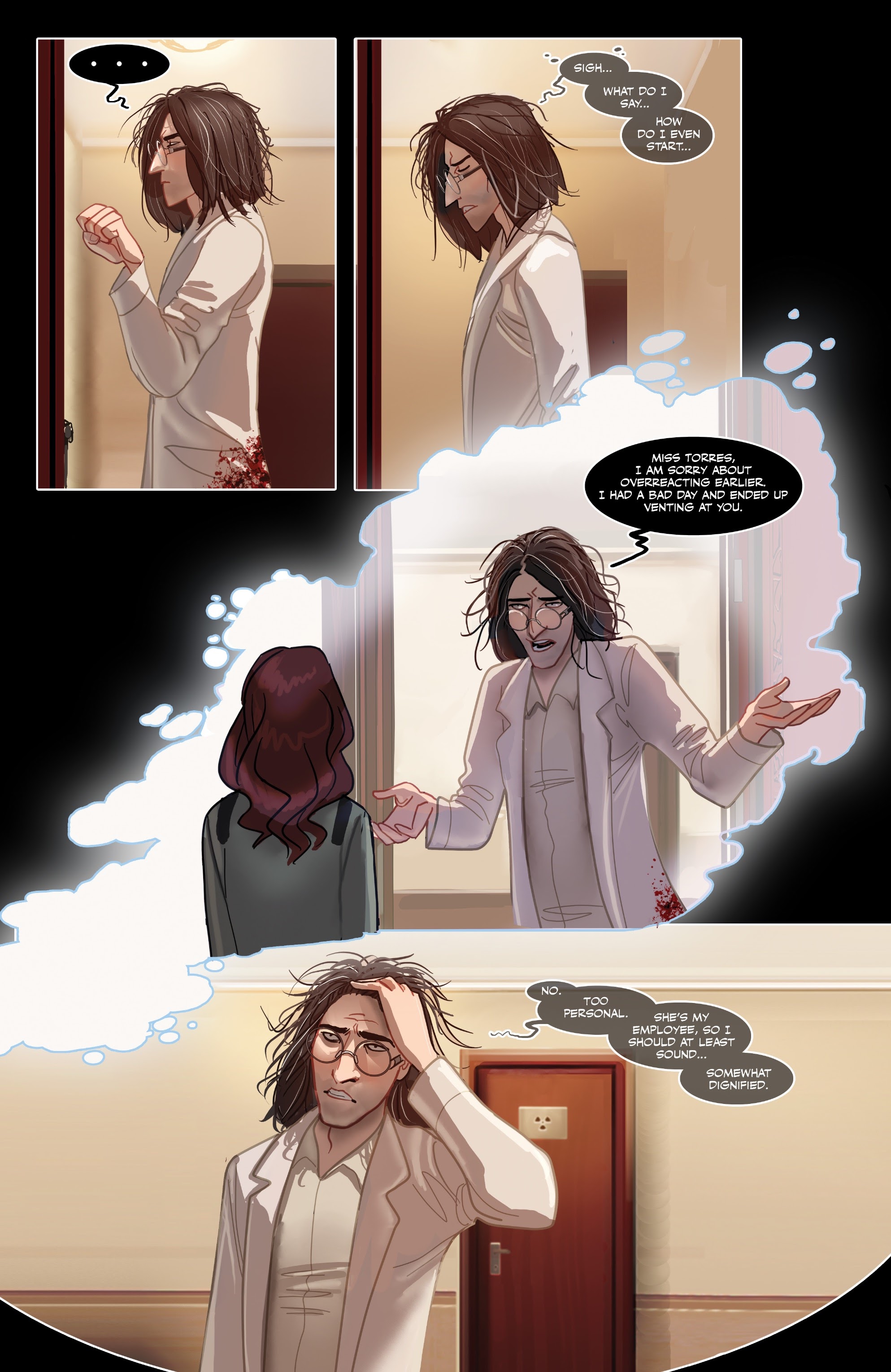 Read online Blood Stain comic -  Issue # TPB 3 - 104