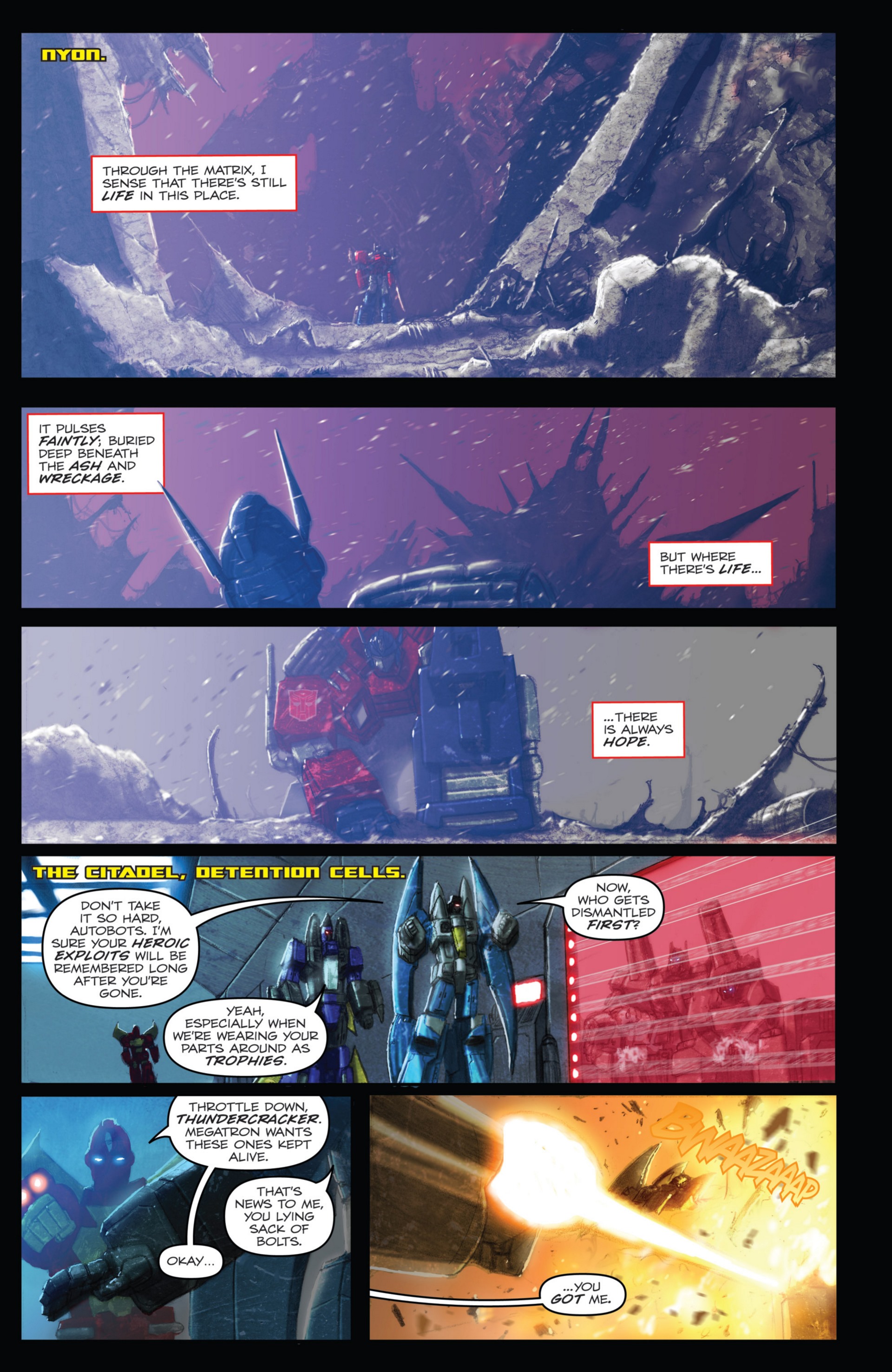 Read online Transformers: Autocracy comic -  Issue # Full - 91