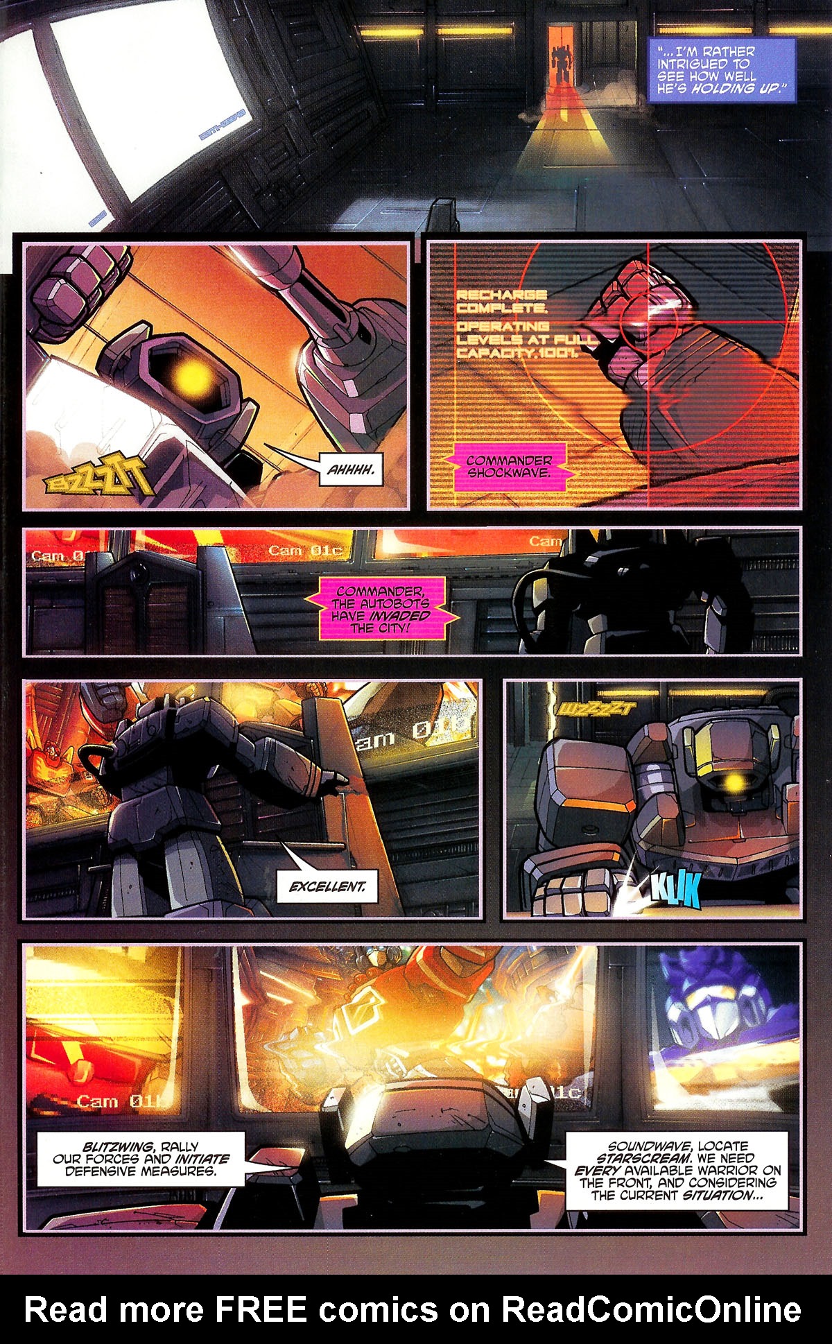 Read online Transformers: Generation 1 (2003) comic -  Issue #5 - 8