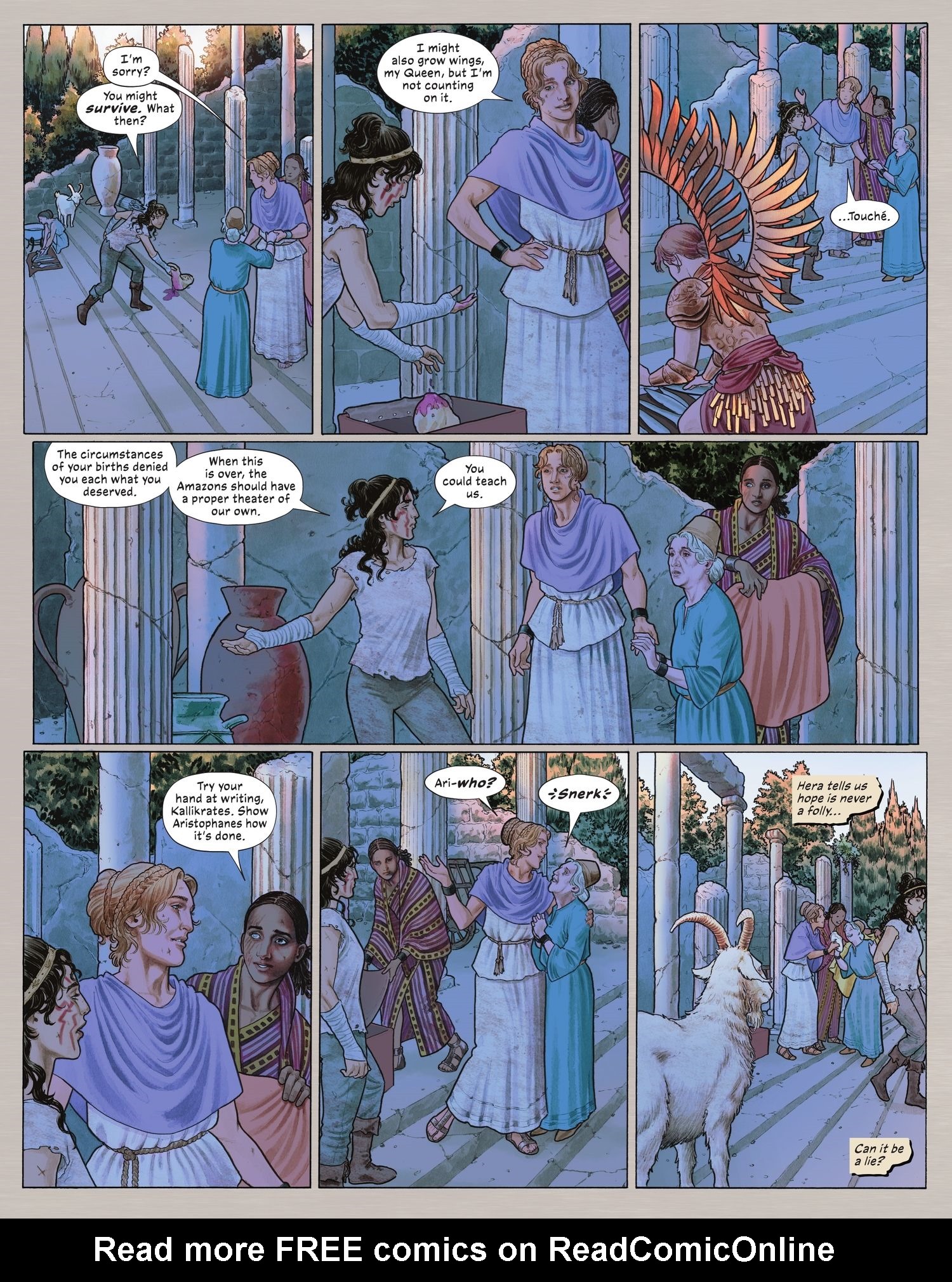 Read online Wonder Woman Historia: The Amazons comic -  Issue #3 - 35