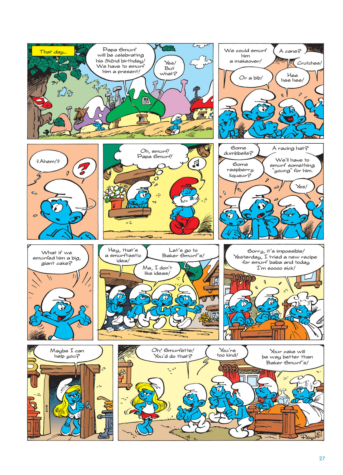 Read online The Smurfs comic -  Issue #10 - 28