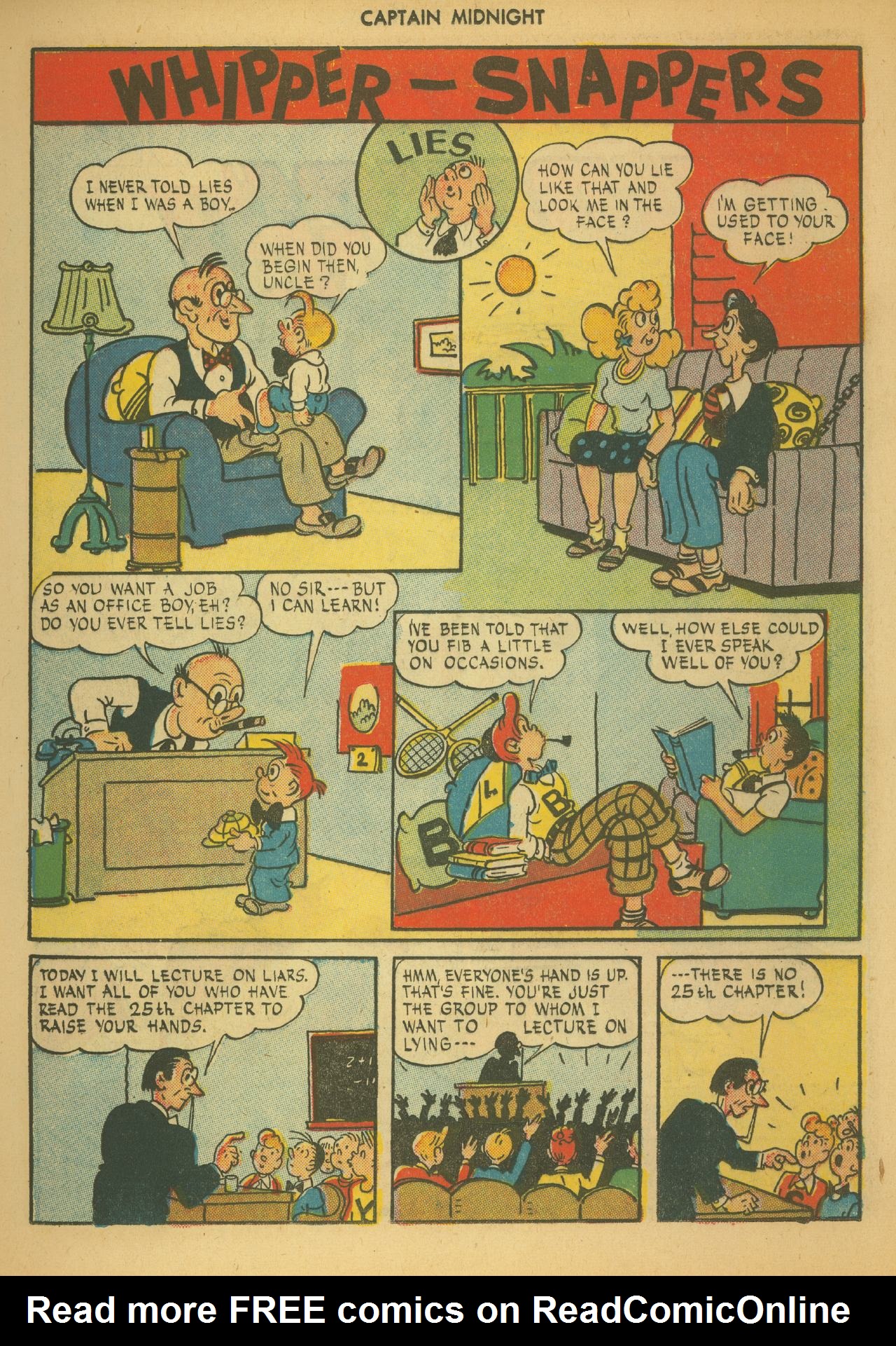 Read online Captain Midnight (1942) comic -  Issue #46 - 25