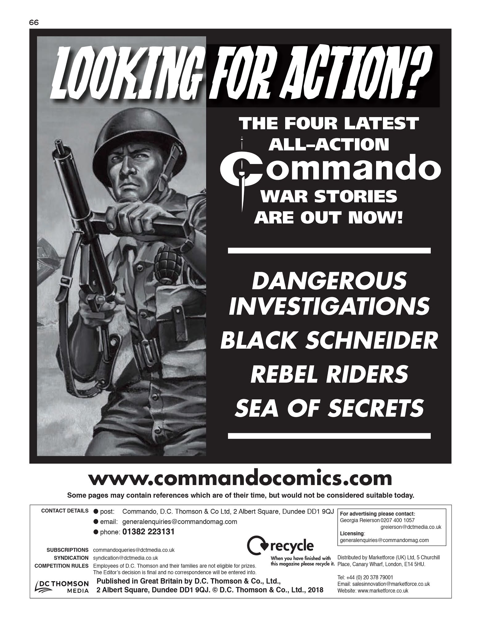 Read online Commando: For Action and Adventure comic -  Issue #5167 - 65