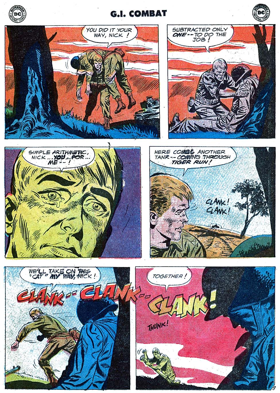 Read online G.I. Combat (1952) comic -  Issue #60 - 11