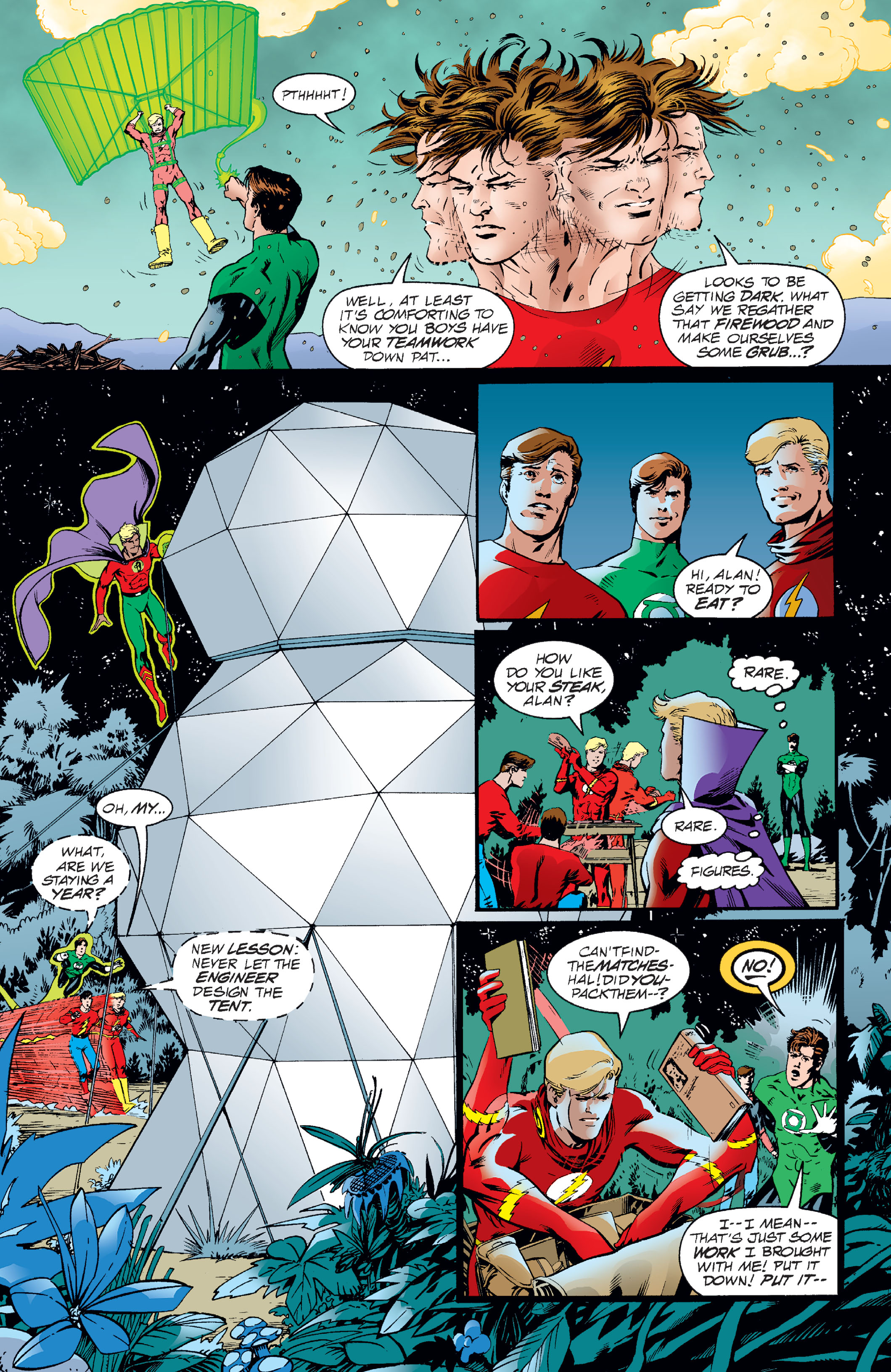 Read online Flash & Green Lantern: The Brave and the Bold comic -  Issue # _Deluxe Edition - 69