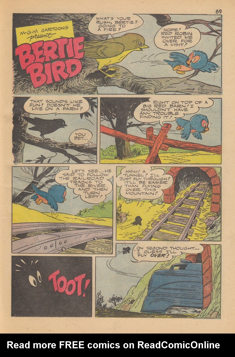 Read online Tom and Jerry's Summer Fun comic -  Issue #1 - 71