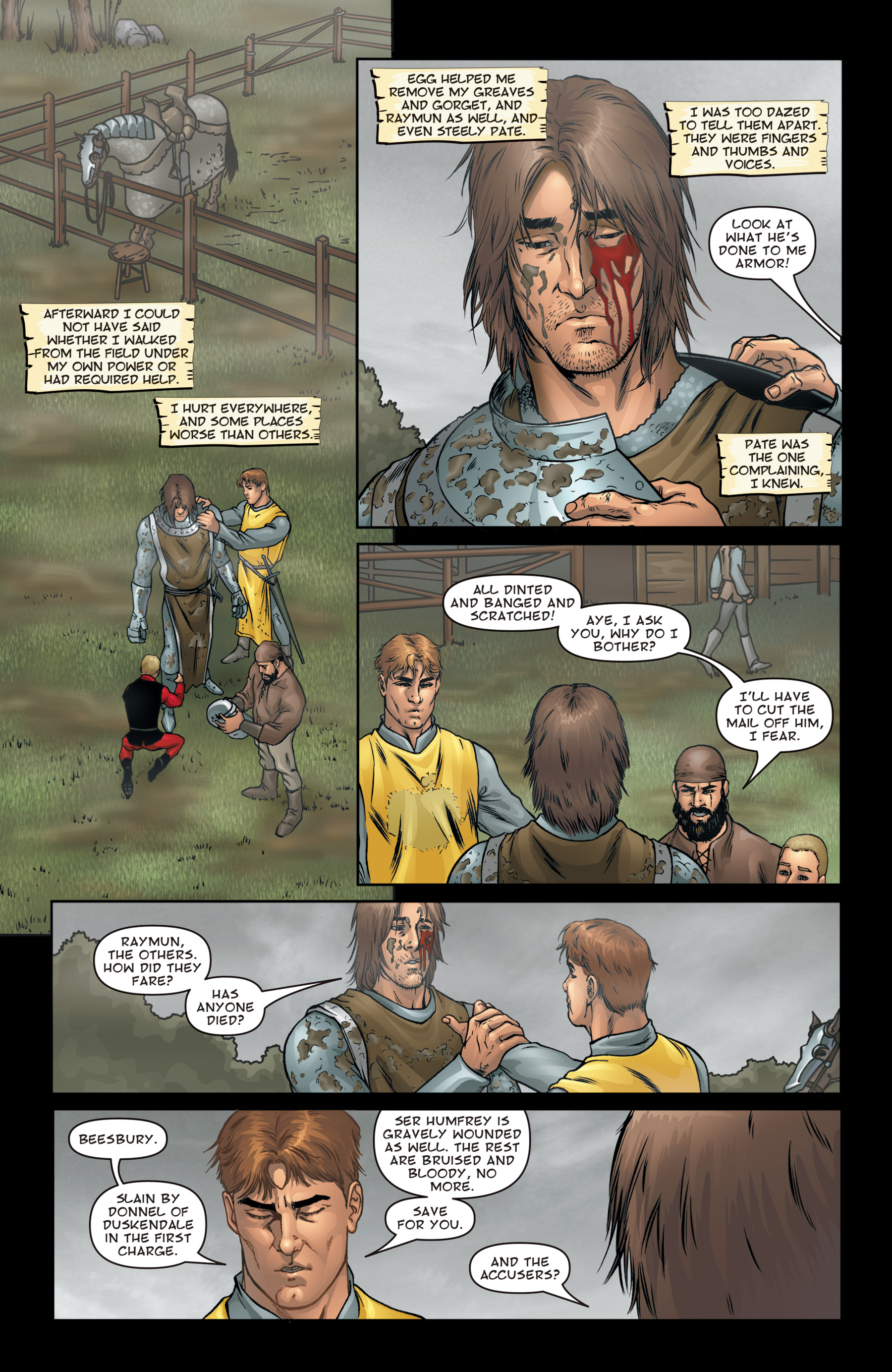 Read online The Hedge Knight: The Graphic Novel comic -  Issue # Full - 143