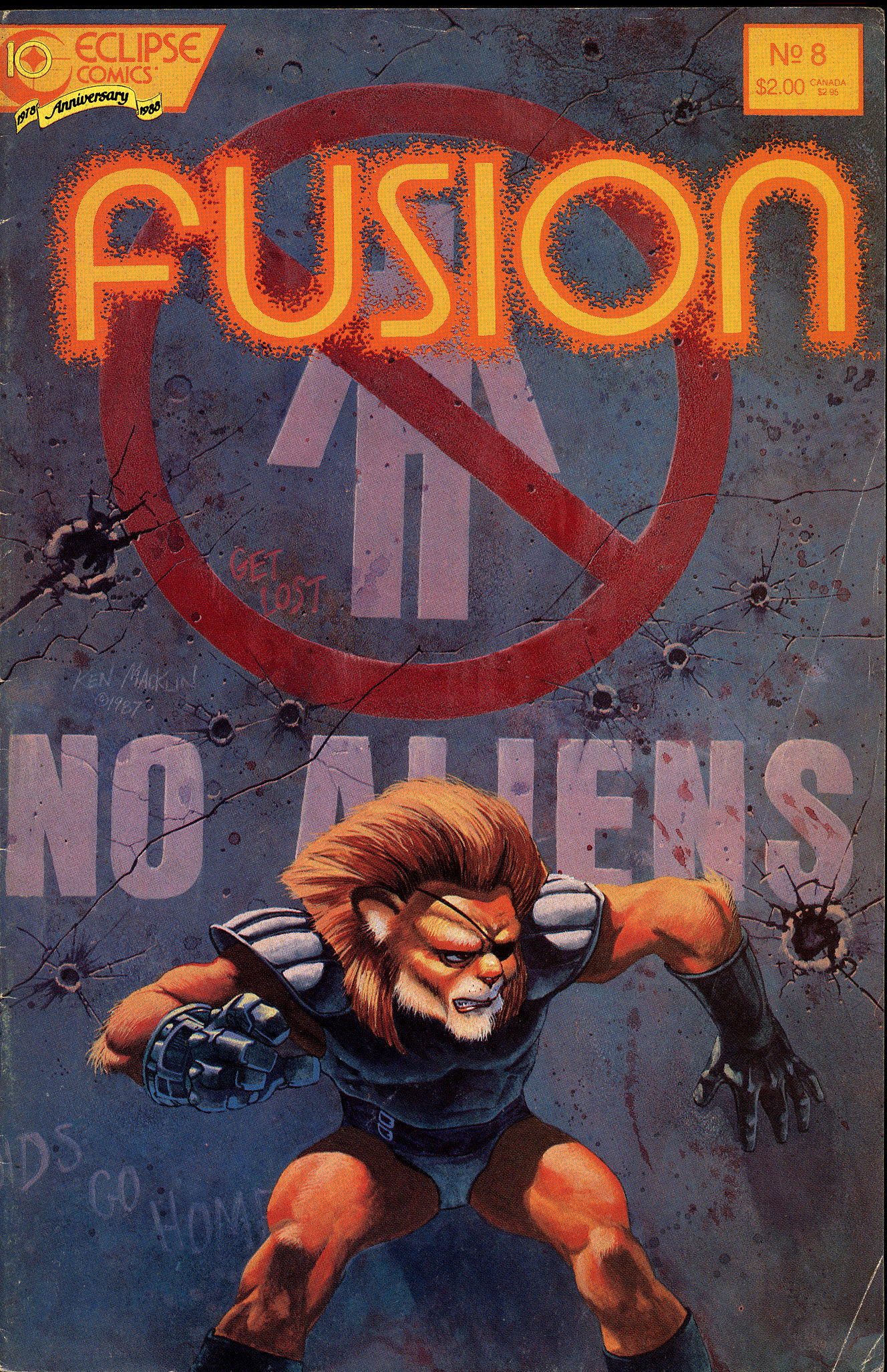 Read online Fusion (1987) comic -  Issue #8 - 1