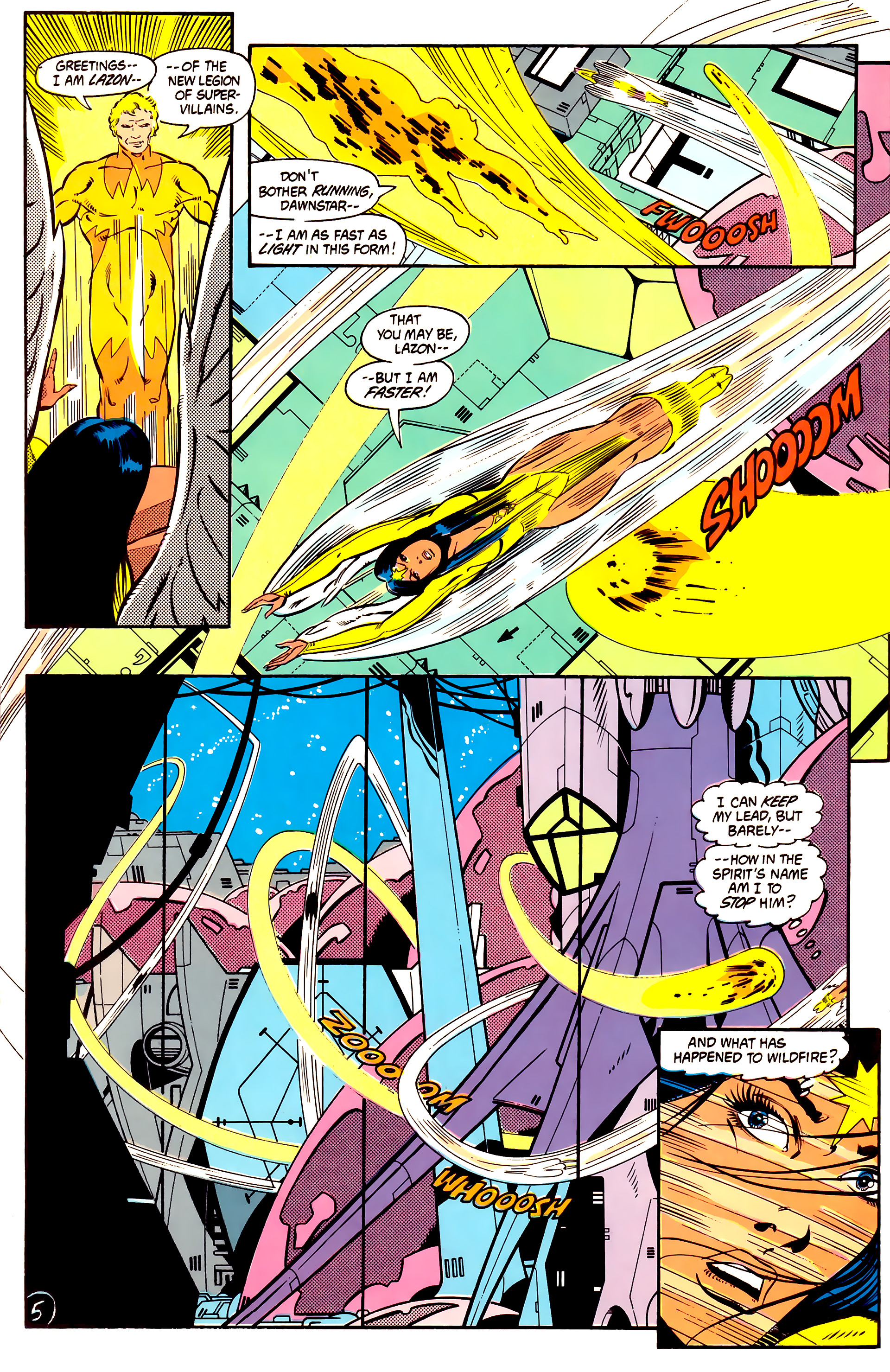 Read online Legion of Super-Heroes (1984) comic -  Issue #2 - 7