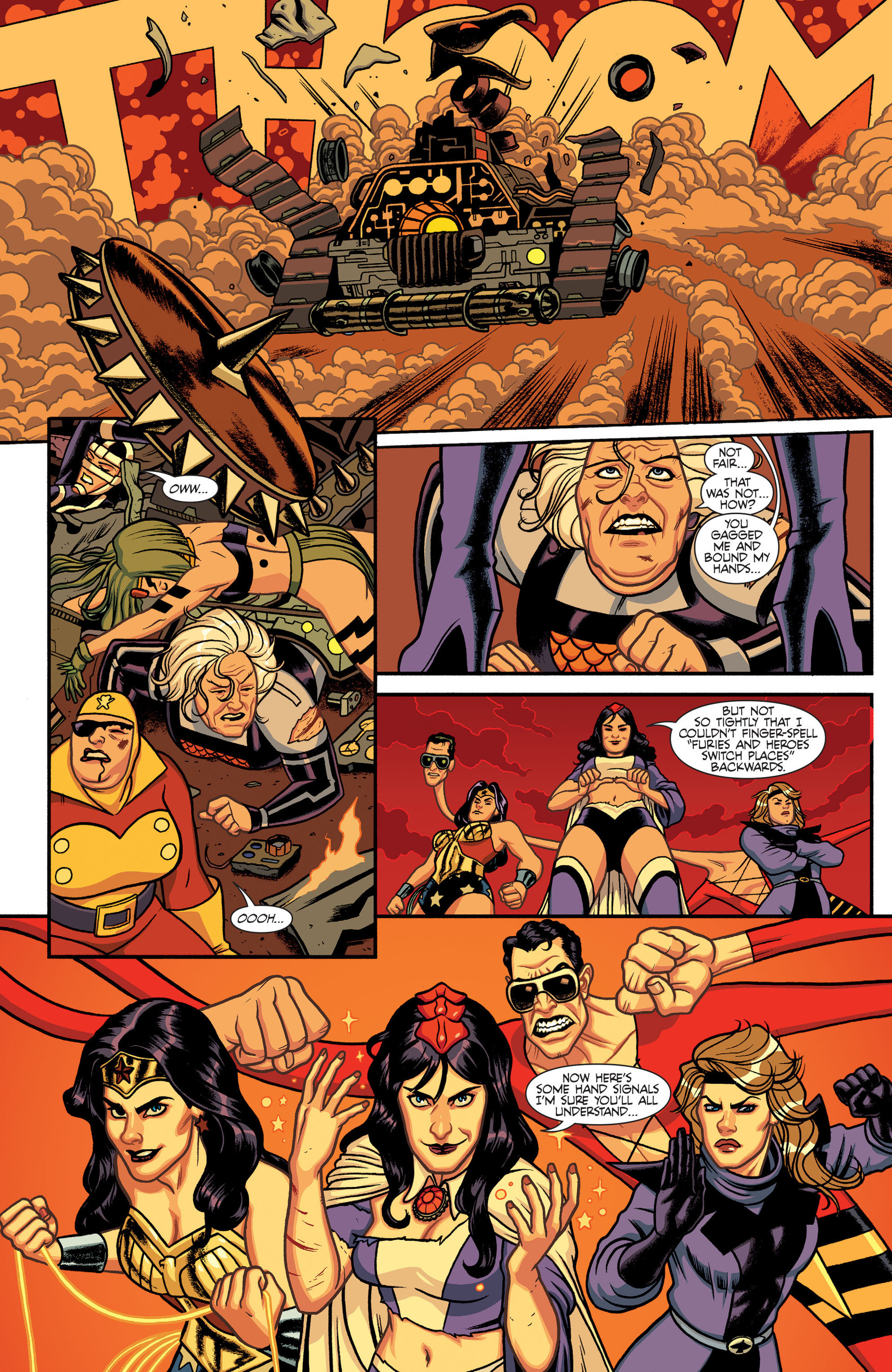Read online Black Canary and Zatanna: Bloodspell comic -  Issue # Full - 65