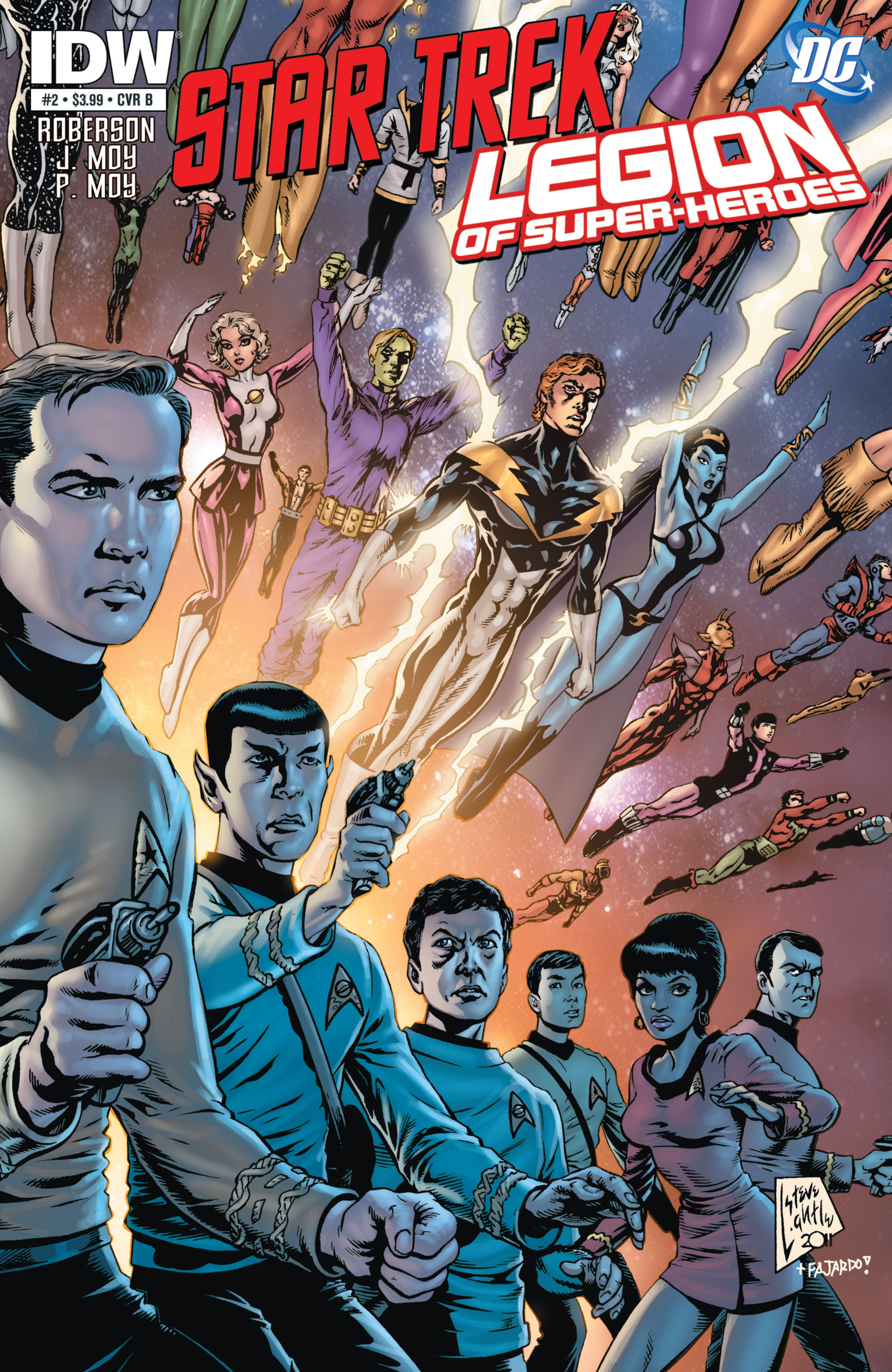 Read online Star Trek/Legion of Super-Heroes comic -  Issue #2 - 2