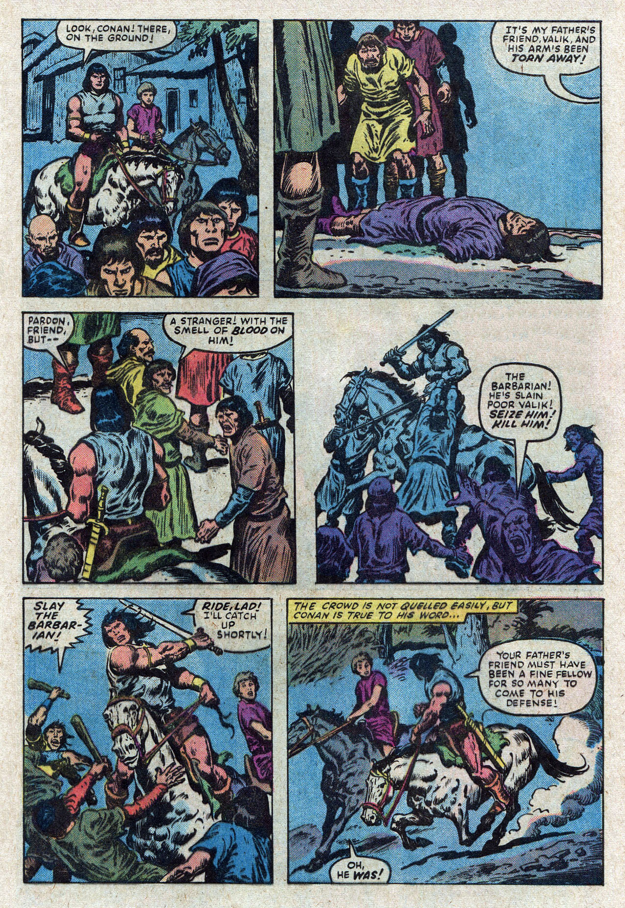 Read online Conan the Barbarian (1970) comic -  Issue #149 - 9