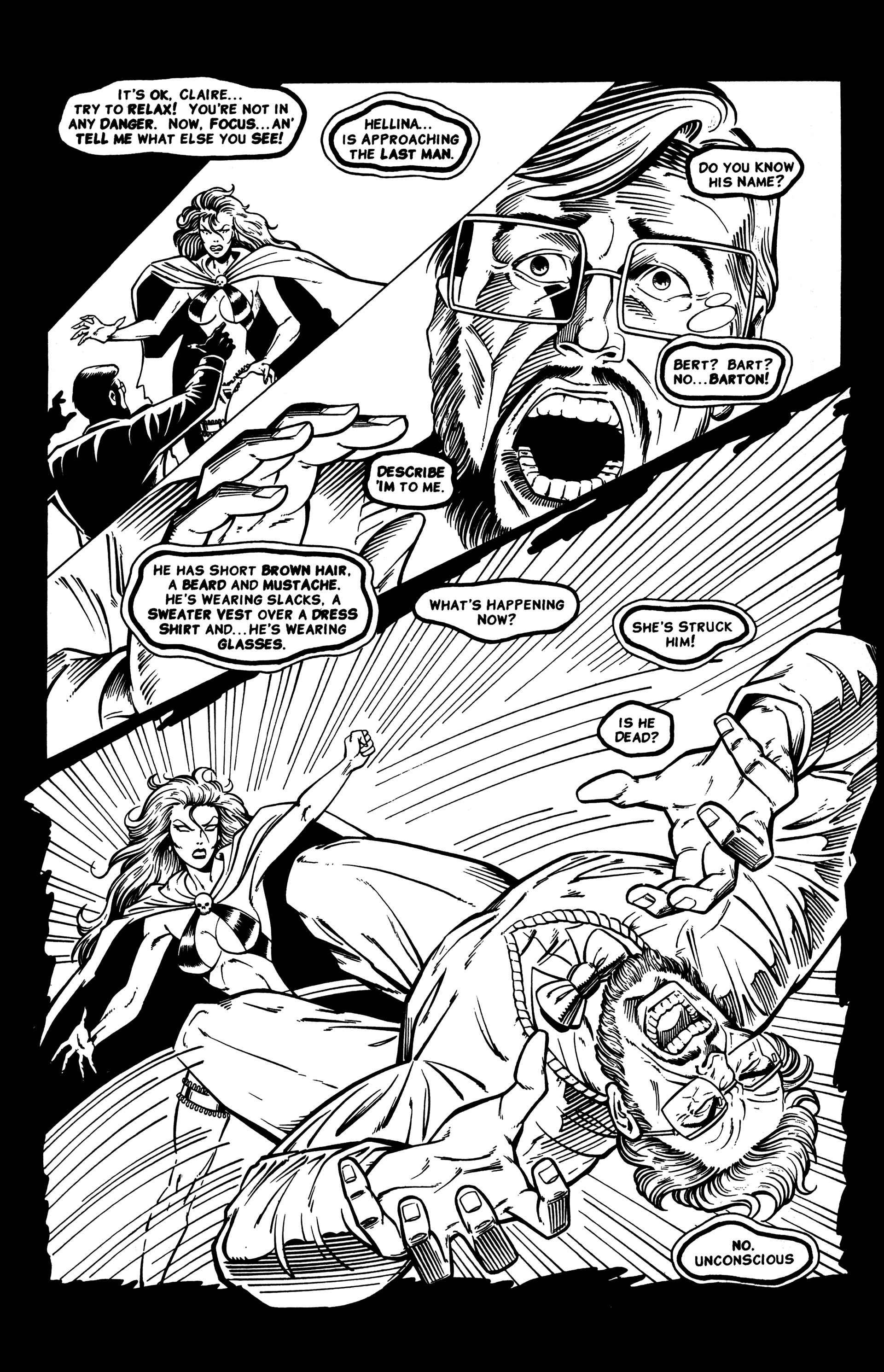 Read online Claire Voyante comic -  Issue # Full - 5
