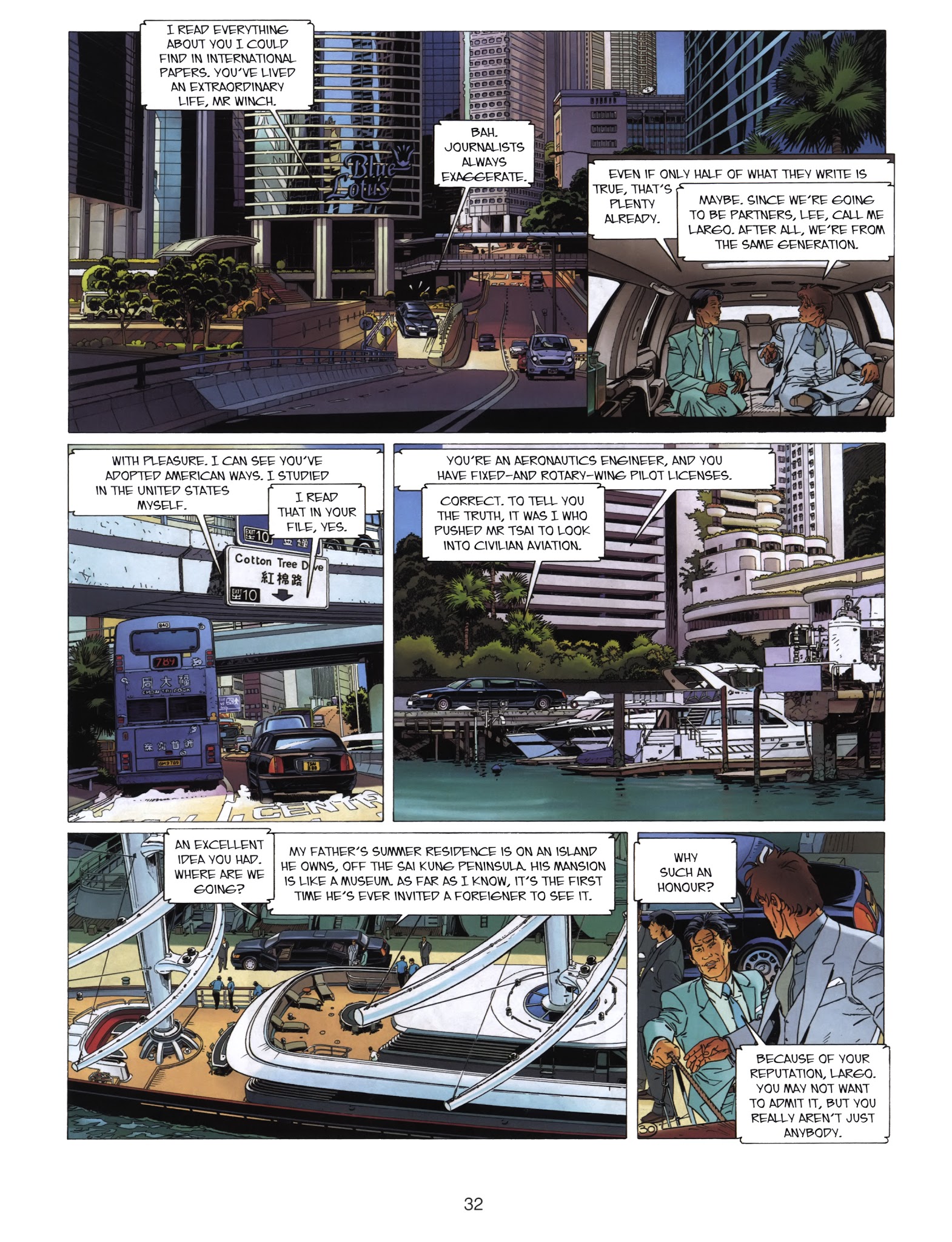 Read online Largo Winch comic -  Issue # TPB 11 - 34
