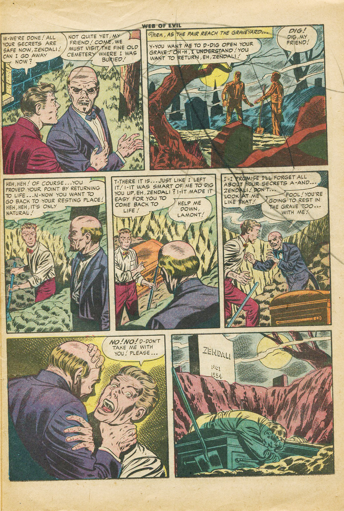 Read online Web of Evil comic -  Issue #17 - 11