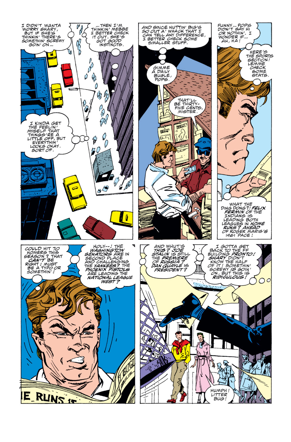 Read online Fantastic Four (1961) comic -  Issue #343 - 8