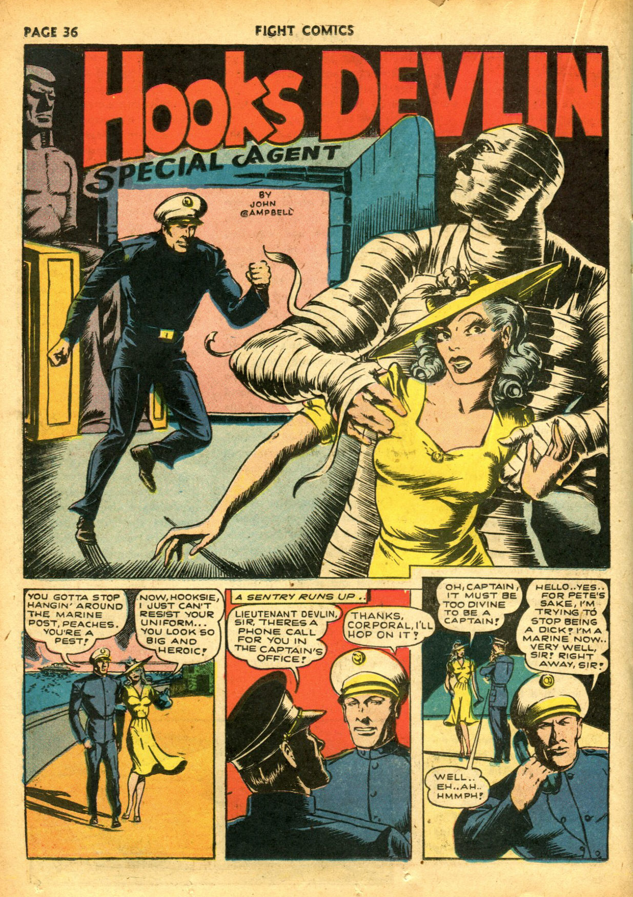 Read online Fight Comics comic -  Issue #22 - 38