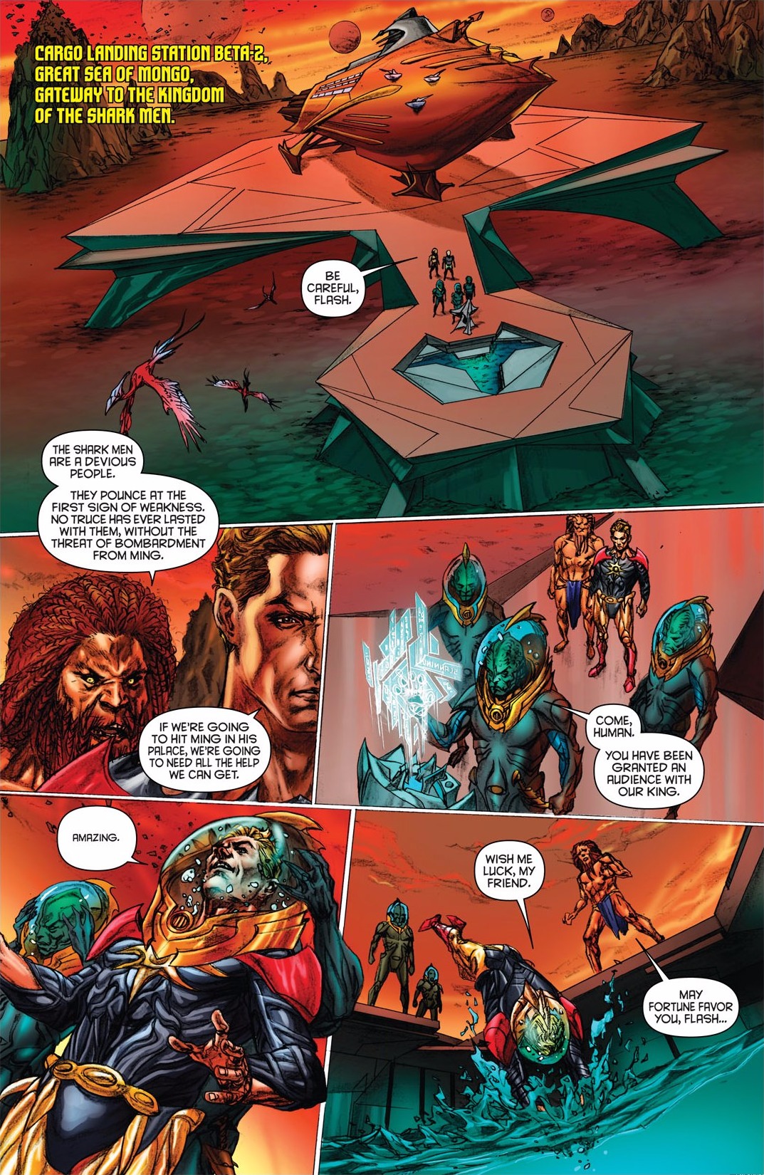 Read online Flash Gordon: Zeitgeist comic -  Issue # TPB - 102