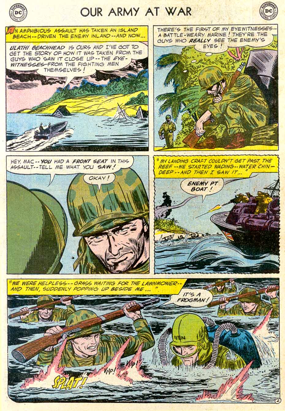 Read online Our Army at War (1952) comic -  Issue #48 - 4