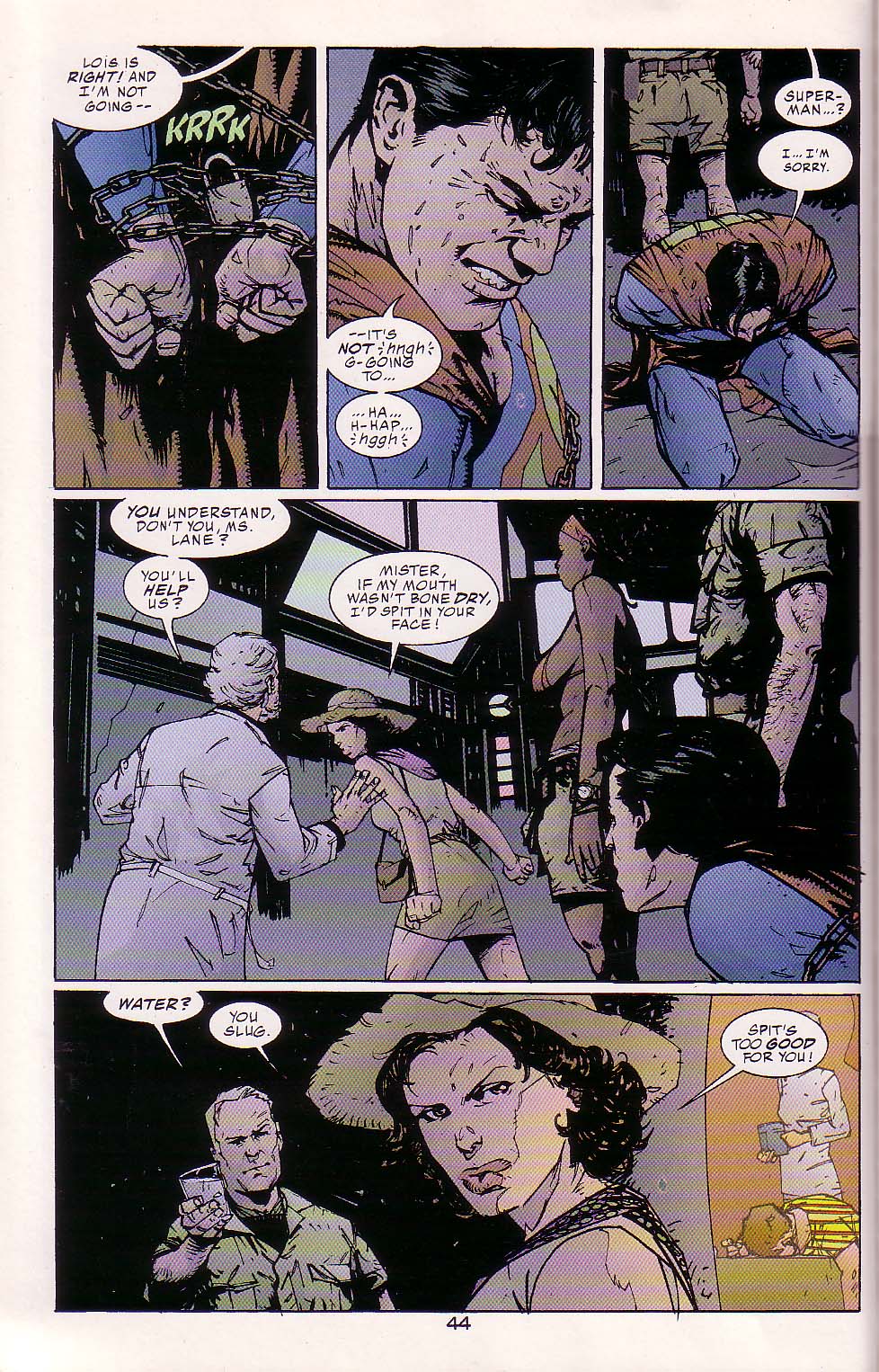 Read online Superman vs. Predator comic -  Issue #1 - 46