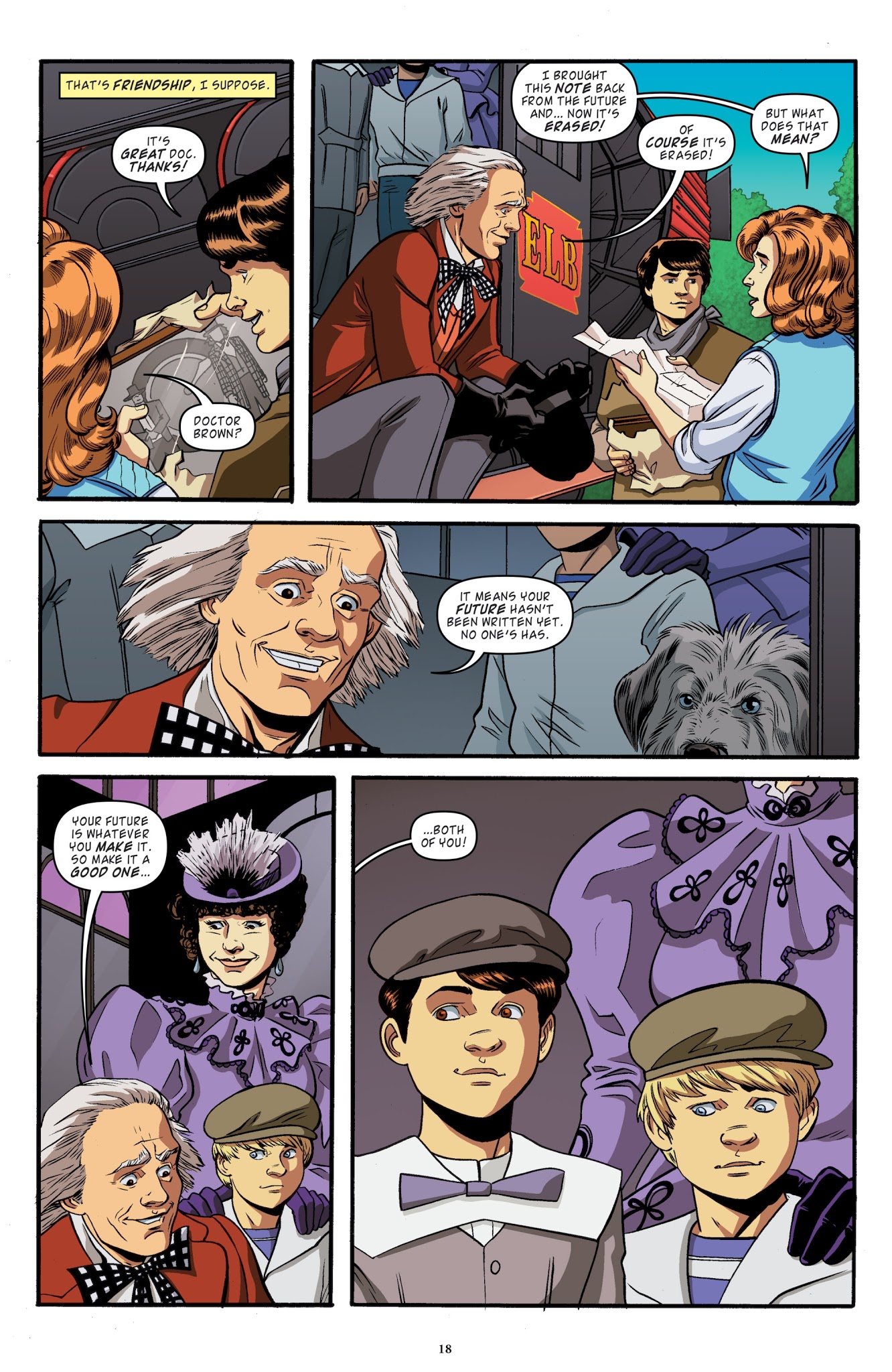 Read online Back to the Future: Tales from the Time Train comic -  Issue #1 - 20