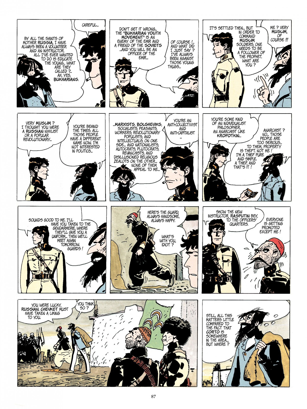Read online Corto Maltese comic -  Issue # TPB 11 - 90
