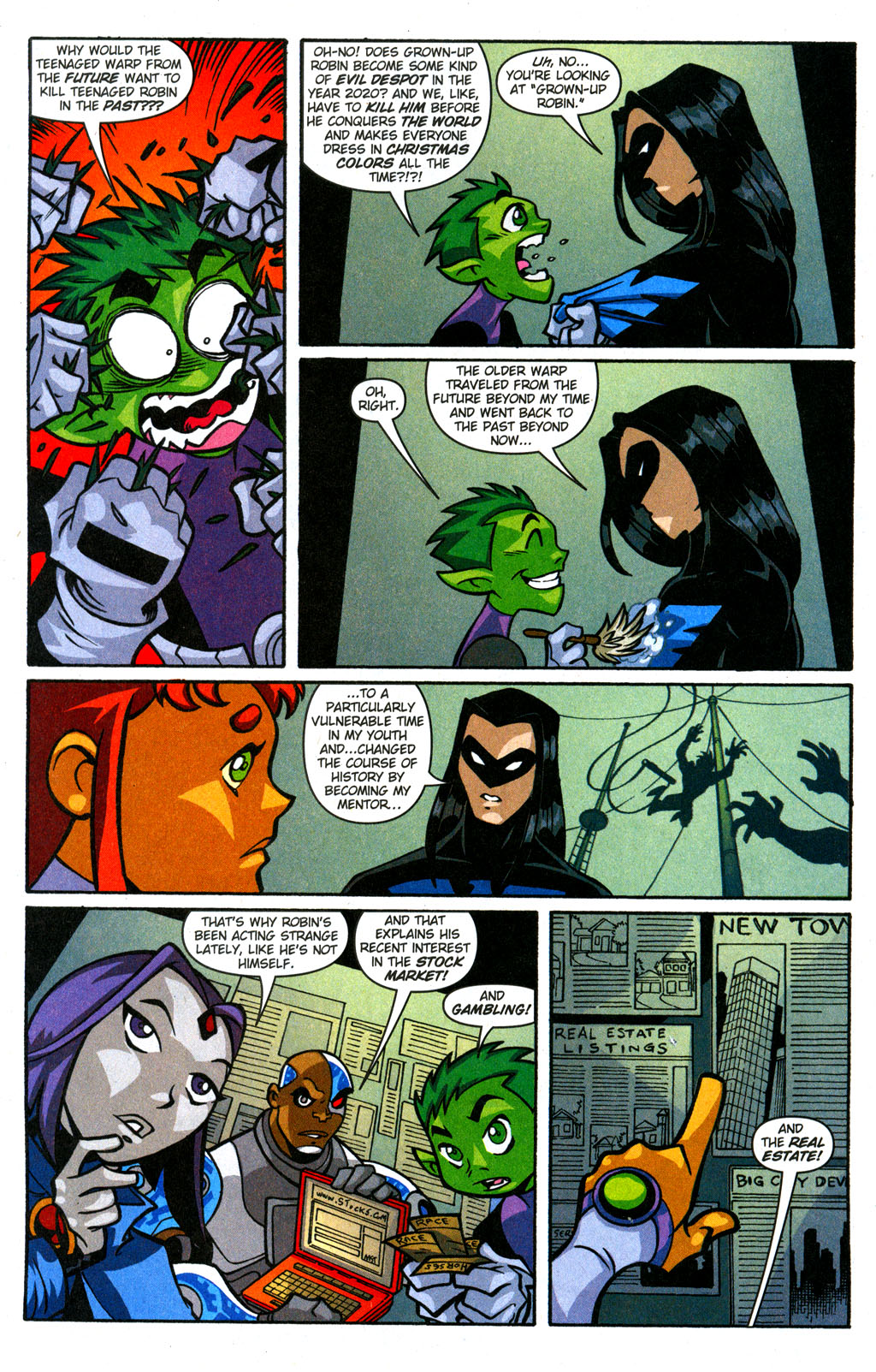 Read online Teen Titans Go! (2003) comic -  Issue #31 - 12