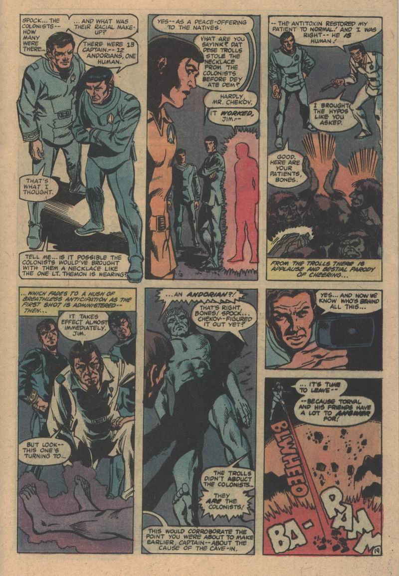 Read online Star Trek (1980) comic -  Issue #16 - 20
