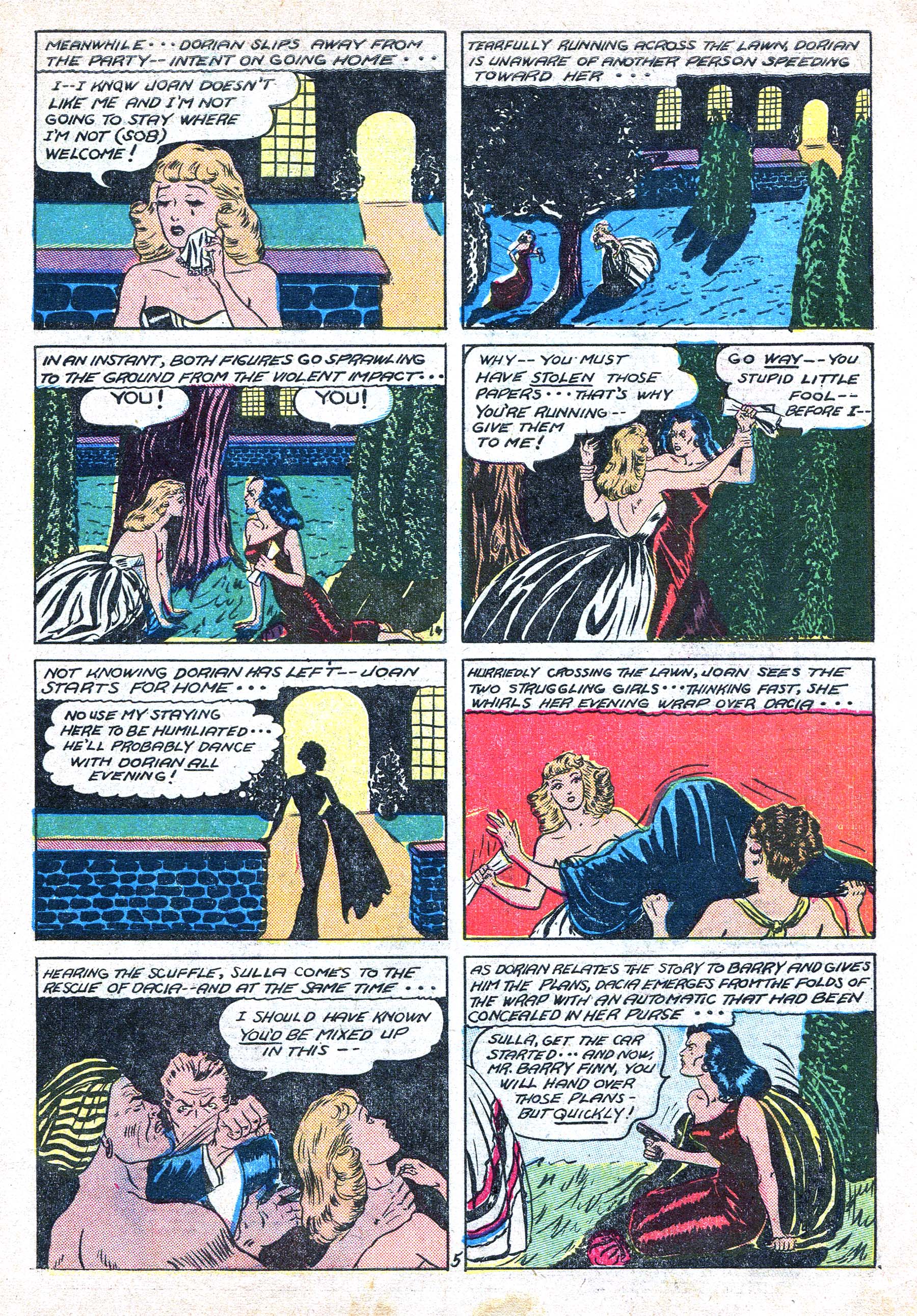 Read online Amazing Mystery Funnies comic -  Issue #15 - 14