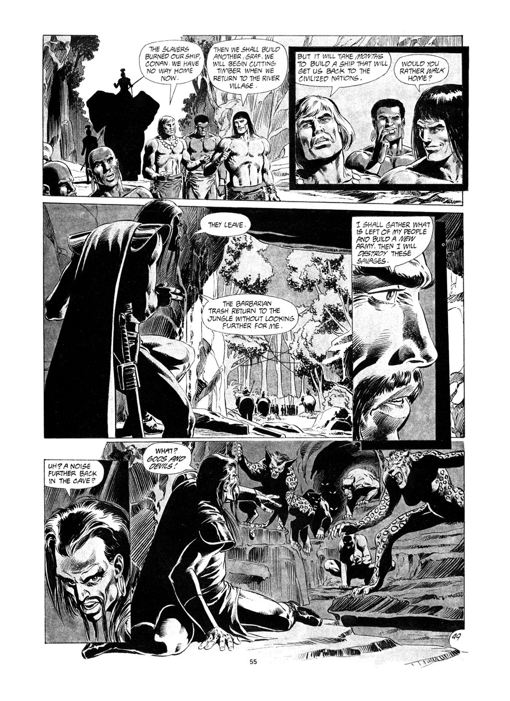 The Savage Sword Of Conan issue 149 - Page 55