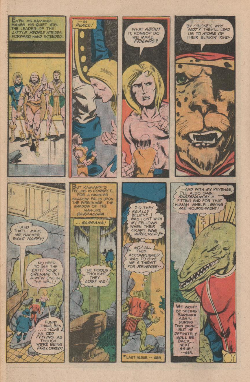 Read online Kamandi, The Last Boy On Earth comic -  Issue #45 - 10