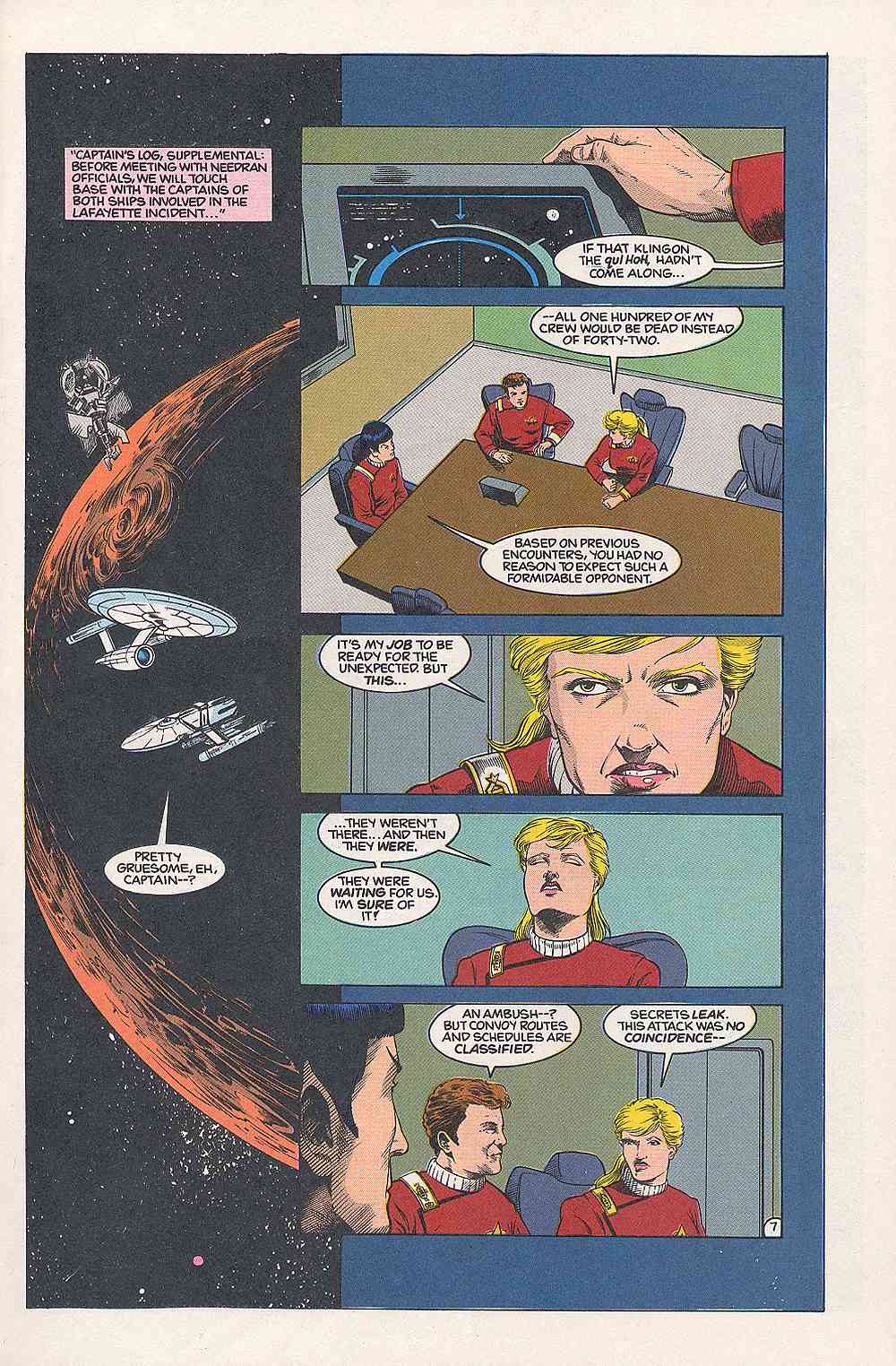 Read online Star Trek (1989) comic -  Issue #17 - 7