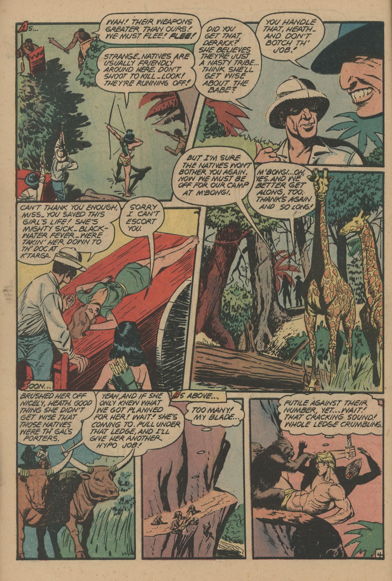 Read online Jungle Comics comic -  Issue #92 - 6