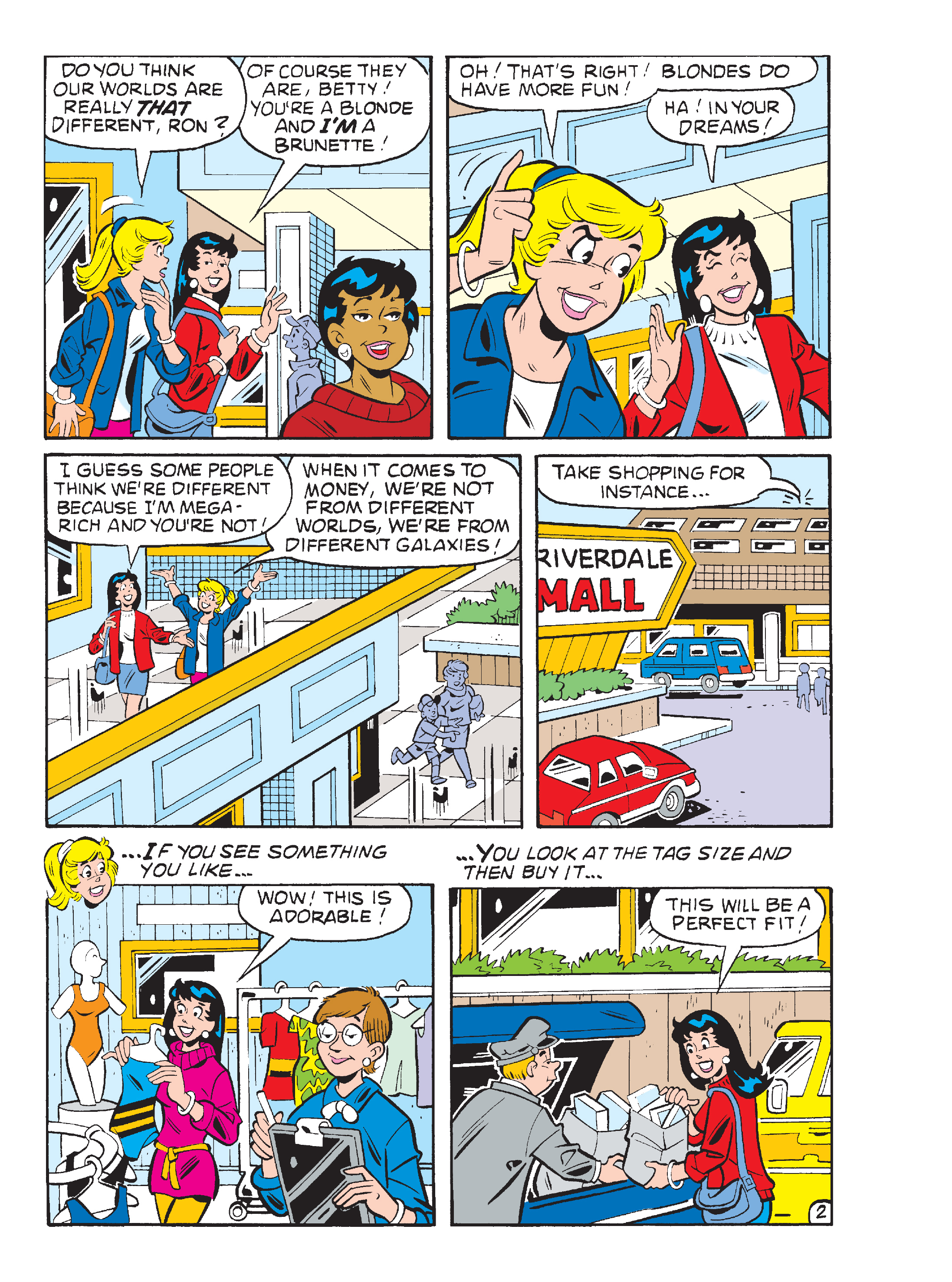 Read online Betty and Veronica Double Digest comic -  Issue #252 - 126
