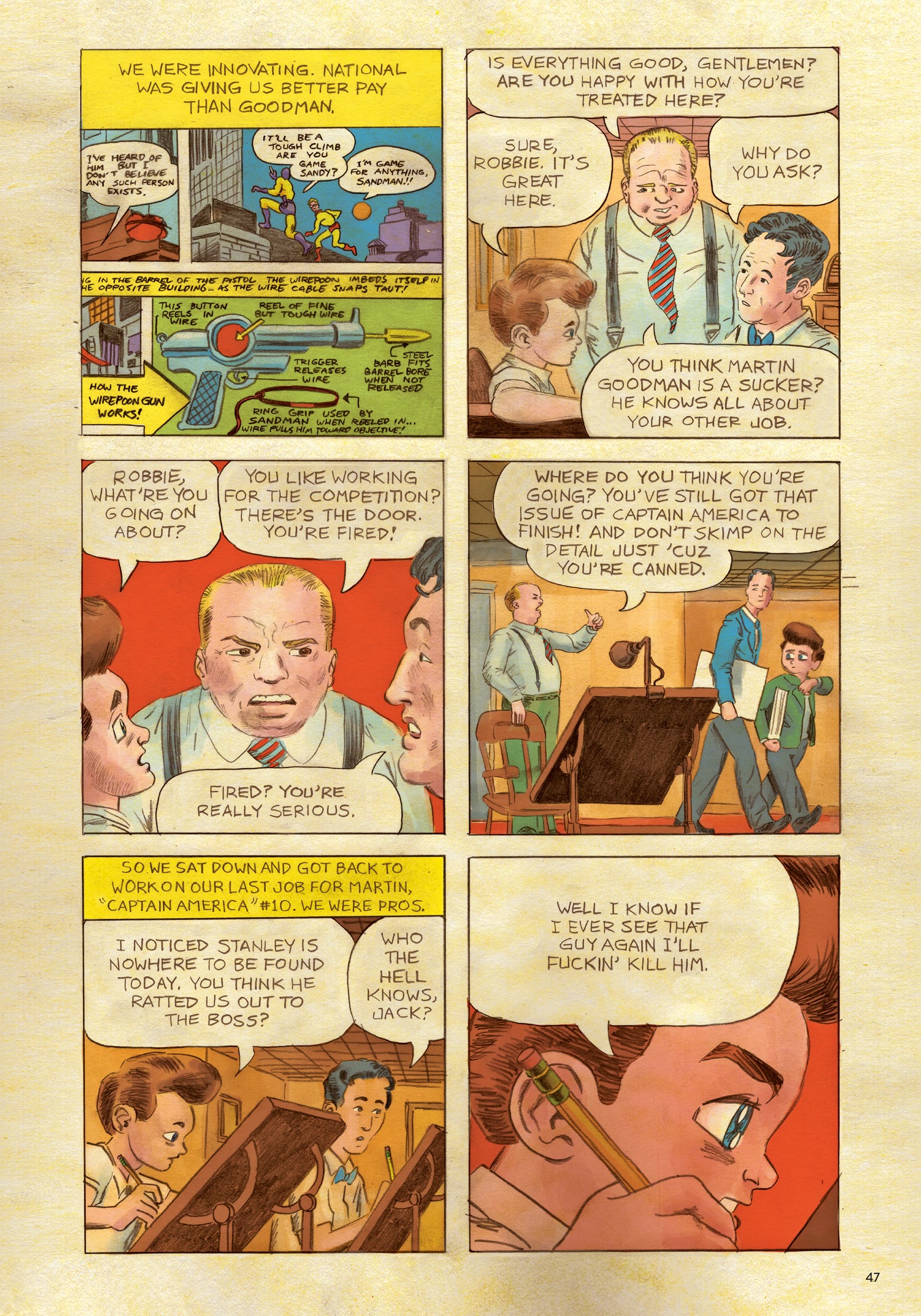 Read online Jack Kirby: The Epic Life of the King of Comics comic -  Issue # TPB (Part 1) - 54