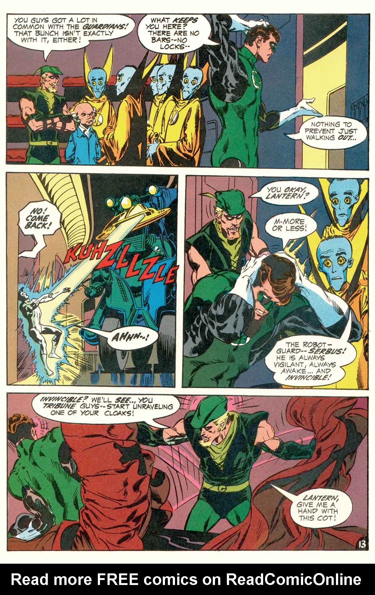 Read online Green Lantern/Green Arrow comic -  Issue #3 - 17