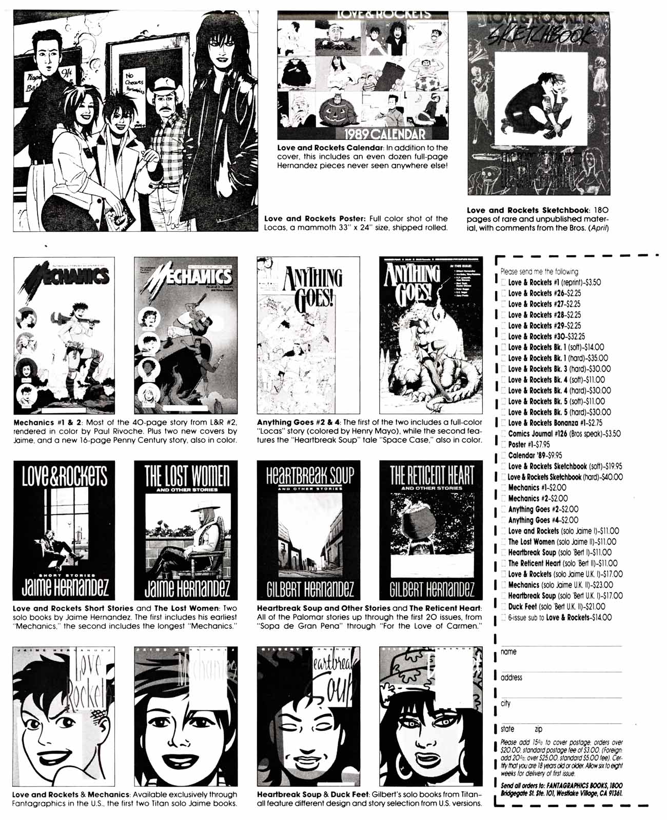 Read online Love and Rockets (1982) comic -  Issue #29 - 35