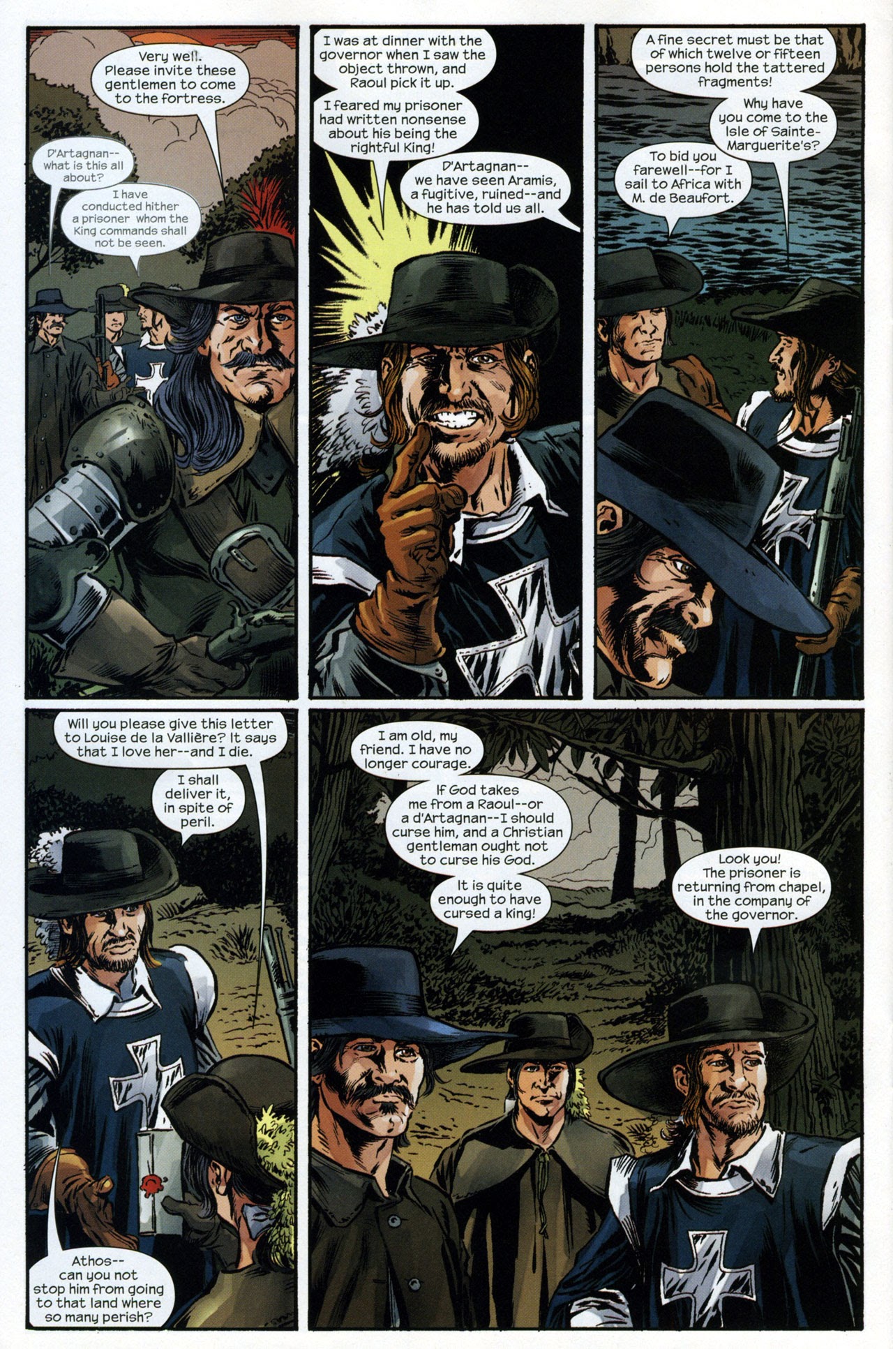 Read online The Man in the Iron Mask comic -  Issue #4 - 21