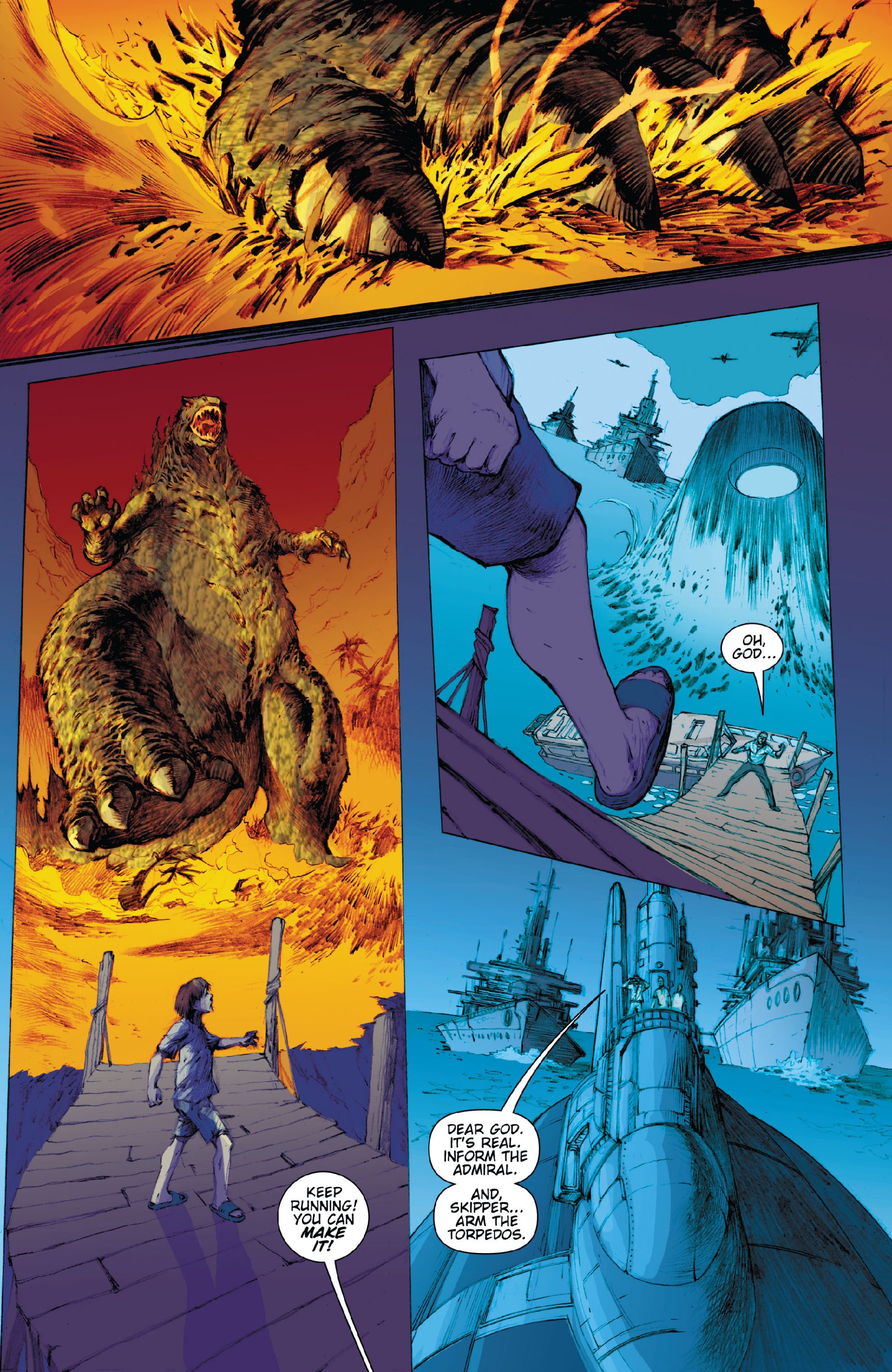 Read online Godzilla: Awakening comic -  Issue # Full - 55