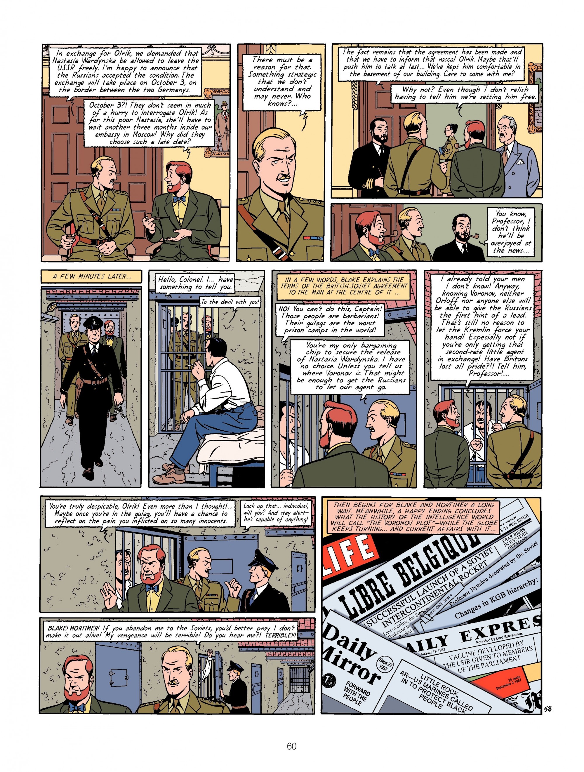 Read online Blake & Mortimer comic -  Issue #8 - 60