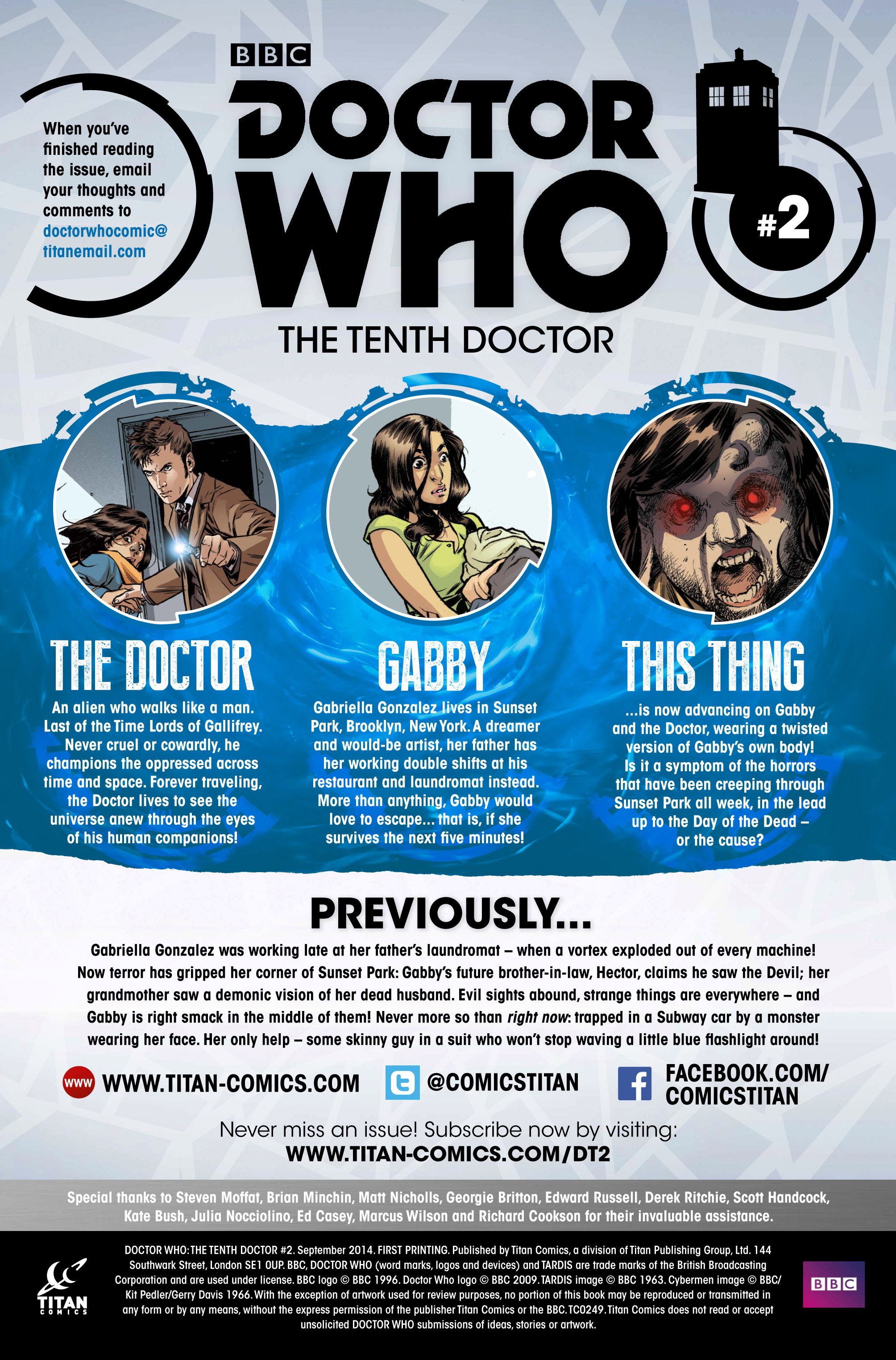 Read online Doctor Who: The Tenth Doctor comic -  Issue #2 - 6