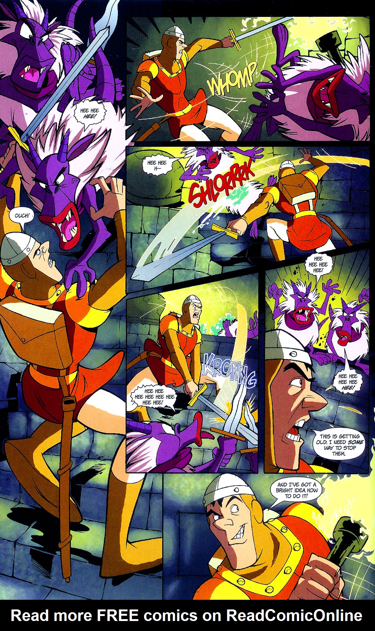 Read online Dragon's Lair comic -  Issue #2 - 22