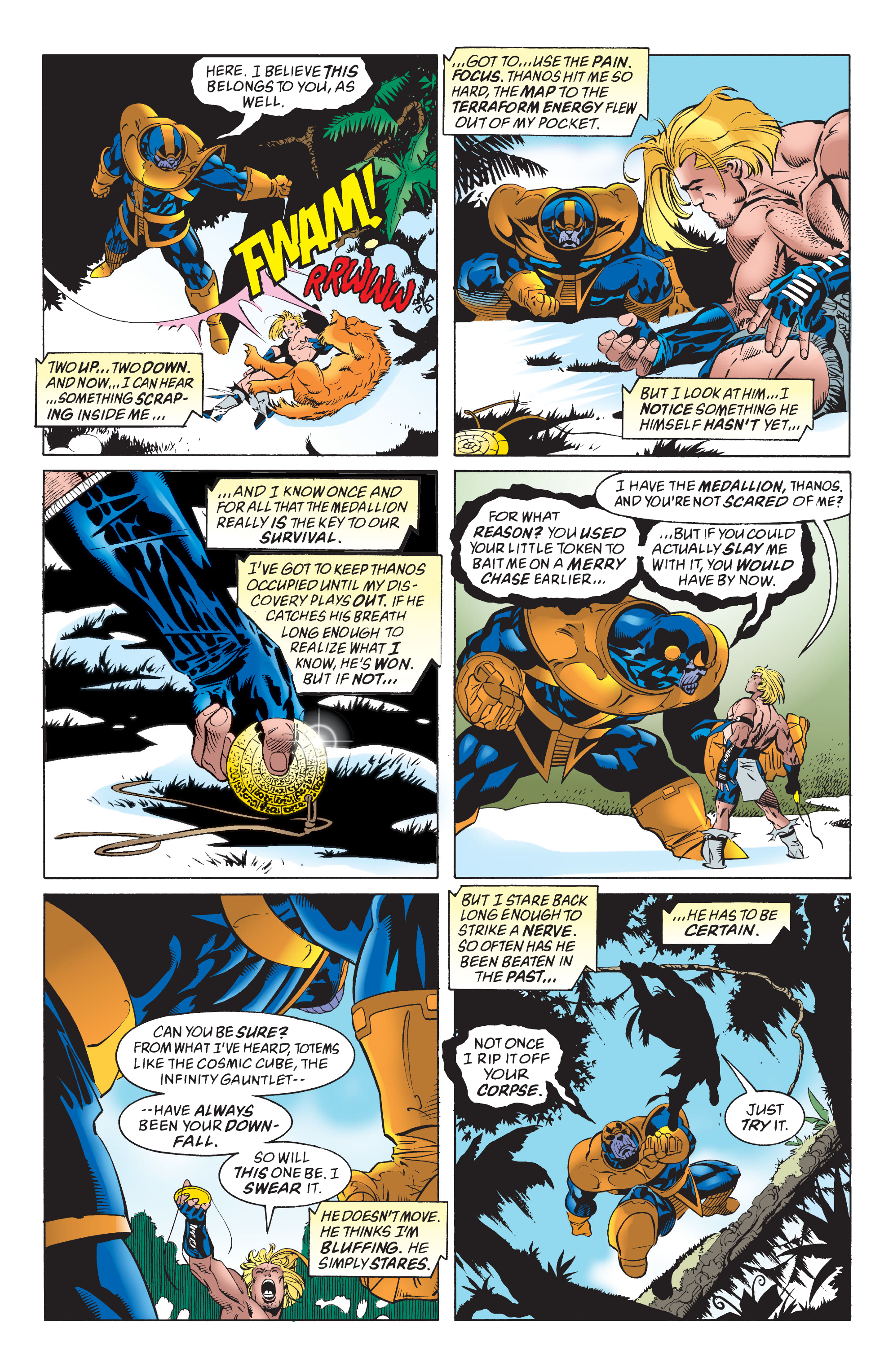 Read online Thanos Loses comic -  Issue # TPB - 11