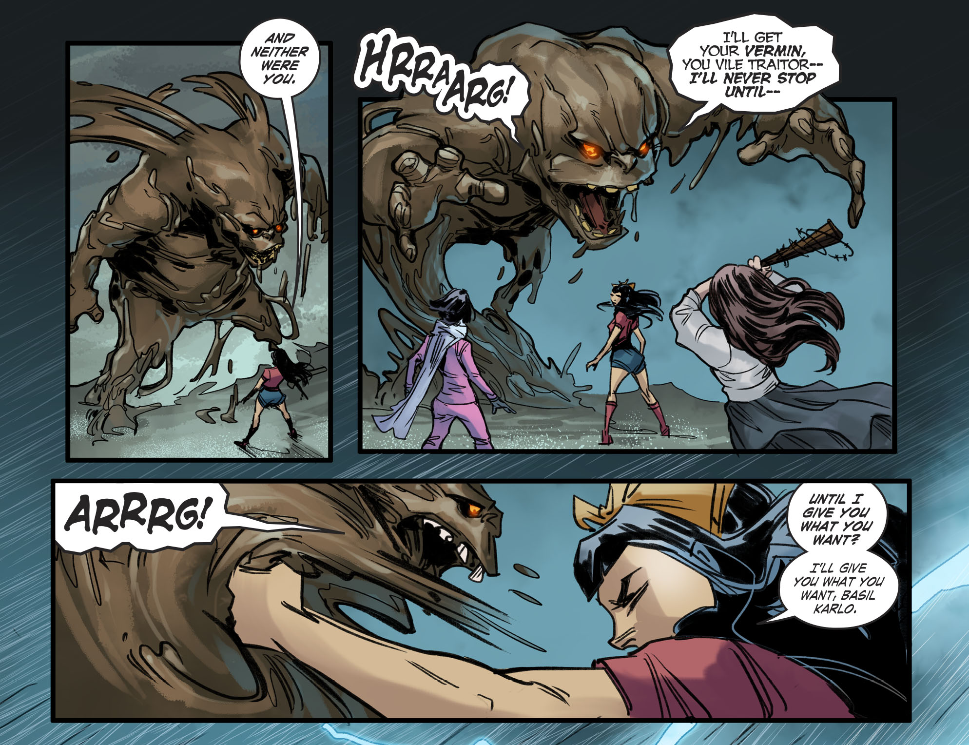 Read online Bombshells: United comic -  Issue #5 - 20